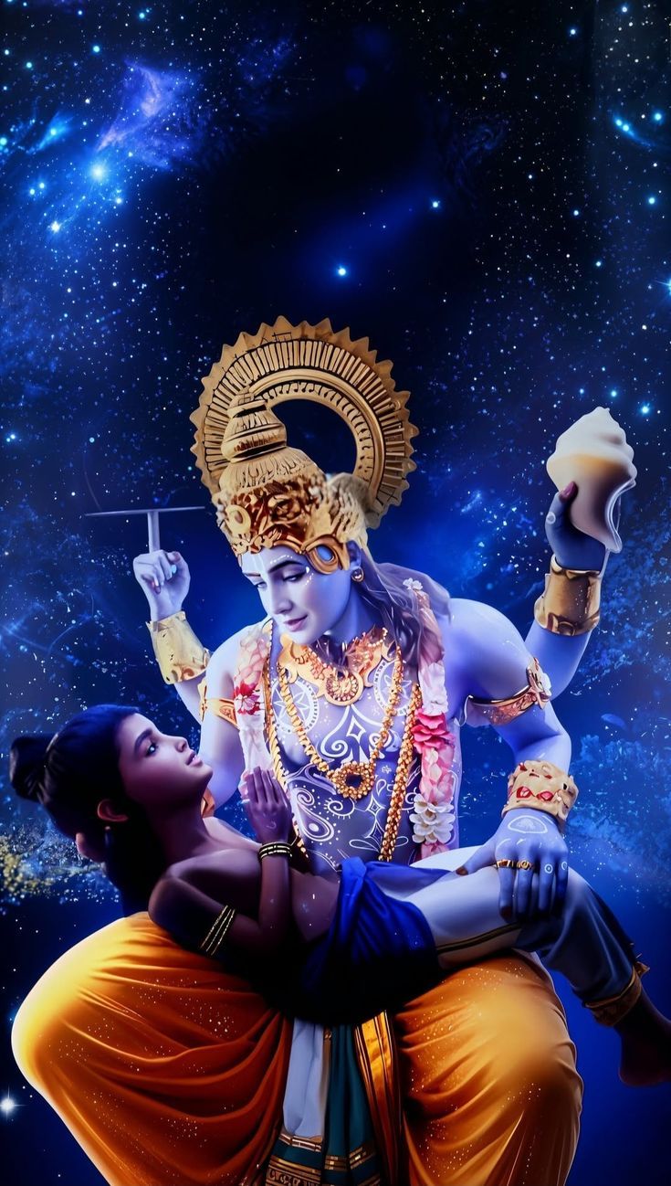 735x1298 Narayan and Prahlada