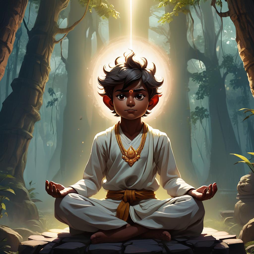 1024x1024 Prahlada : The Defiant Devotee