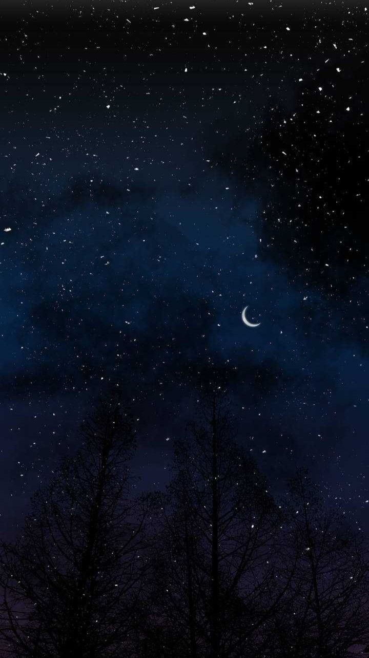 720x1281 Black Sky Phone Wallpaper