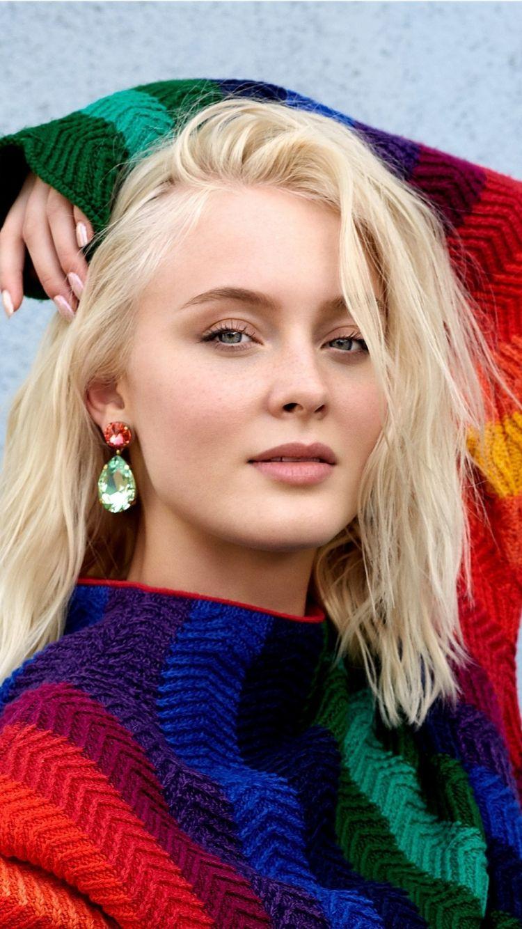 750x1334 Download 750x1334 wallpaper blonde, zara larsson, iphone iphone 750x1334 HD image, background, 23396