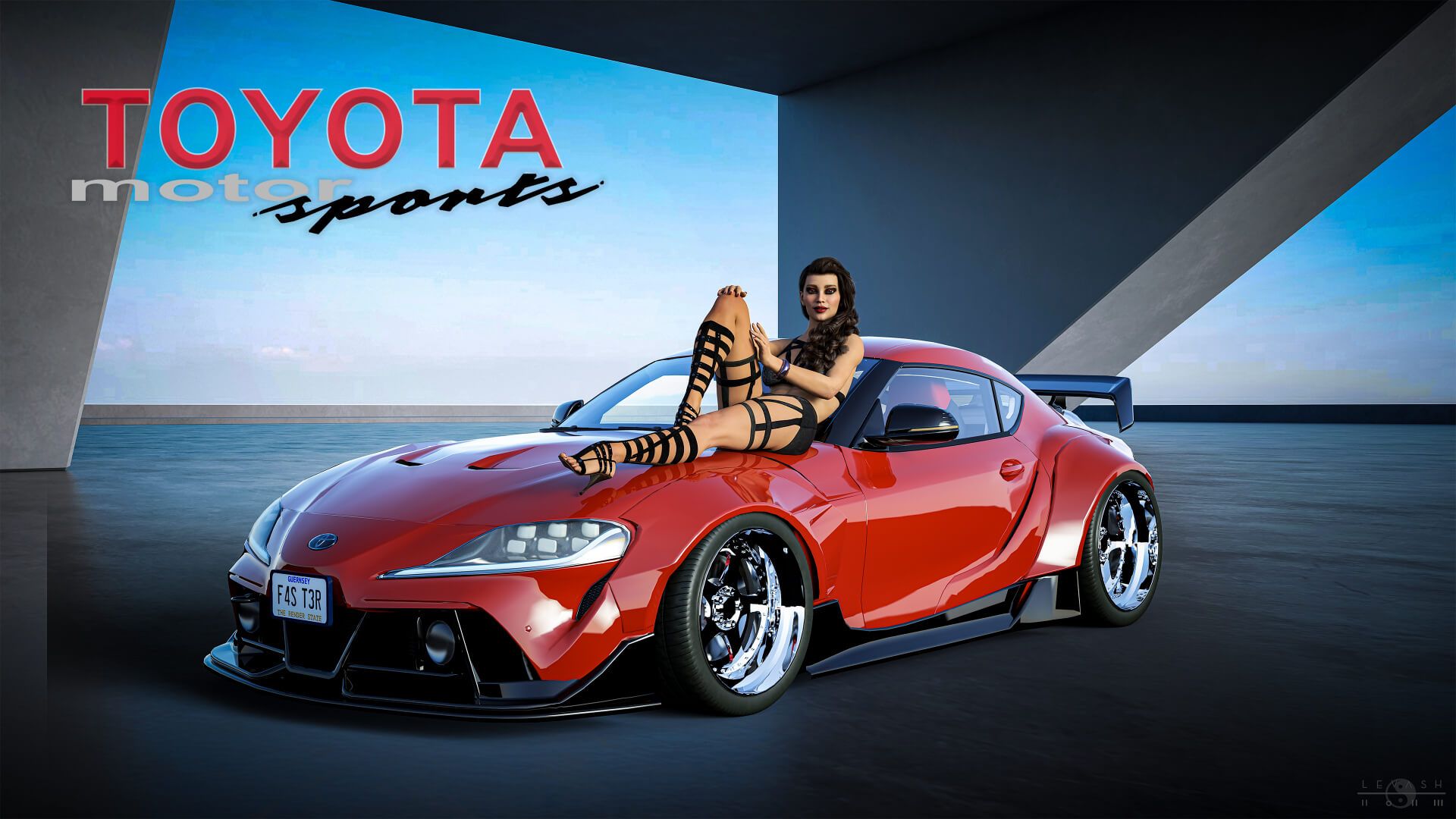 1920x1080 Toyota Supra Wallpaper