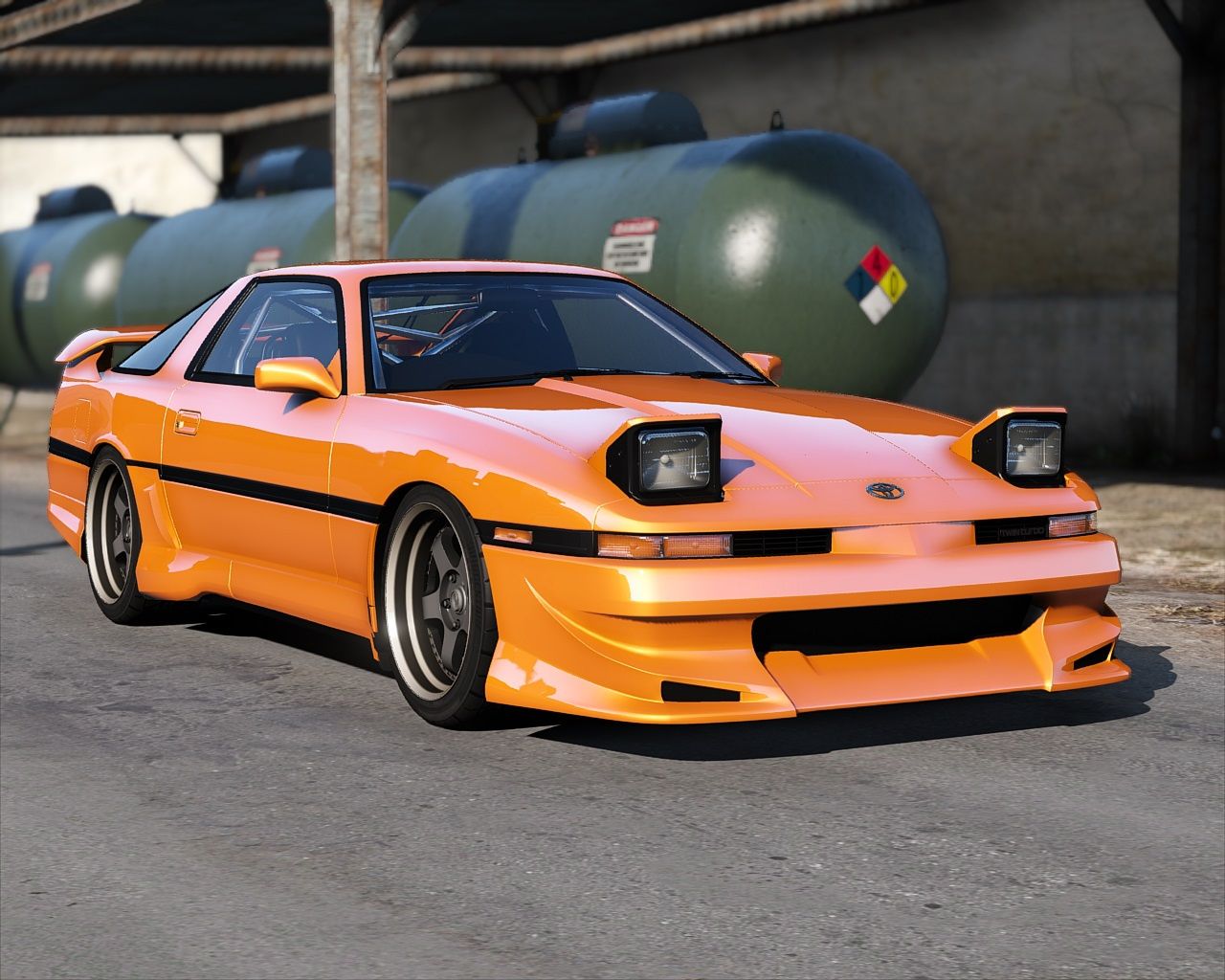 1280x1024 Toyota Supra A70 [Add On. Tuning. Template]