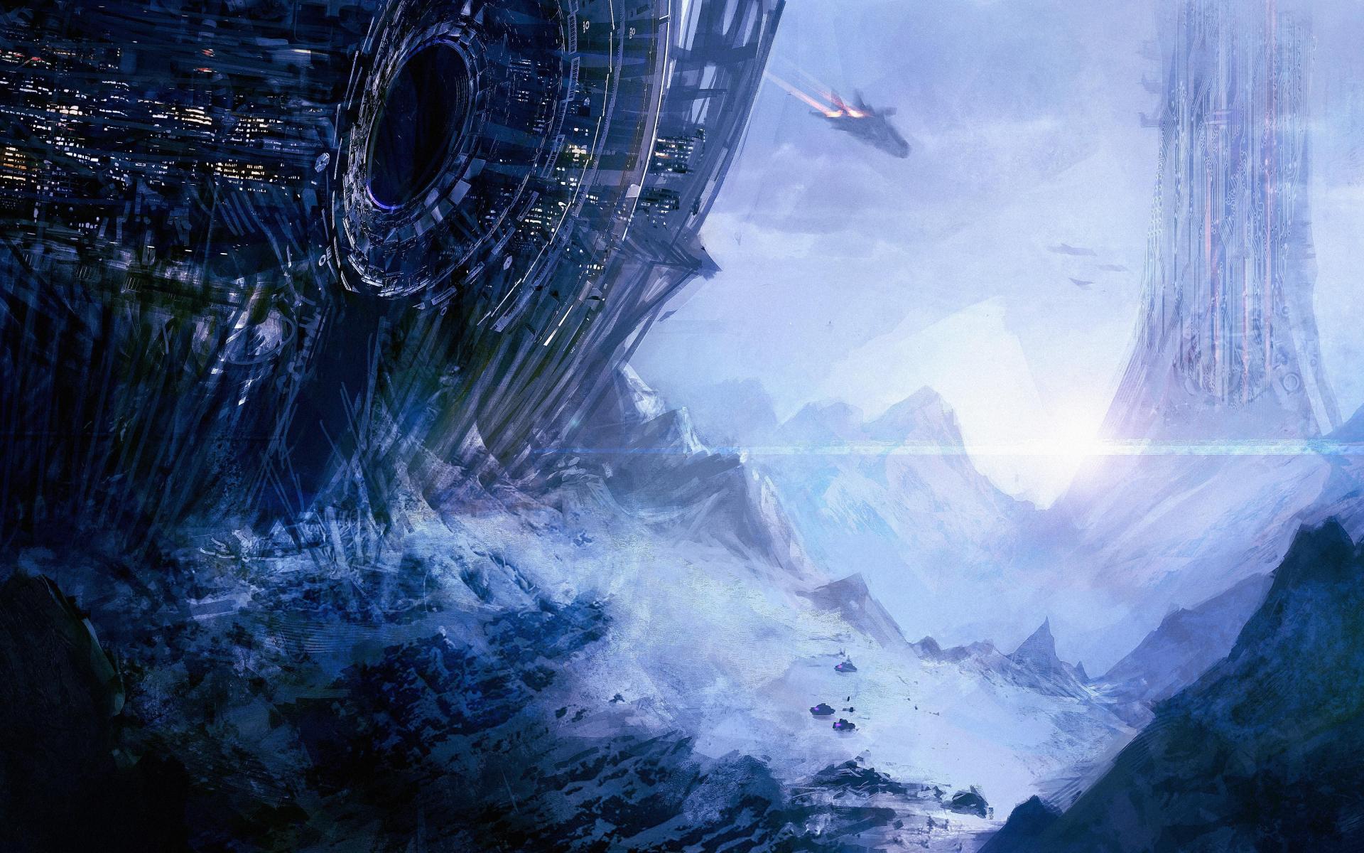 1920x1200 Aesthetic Scifi Wallpaper