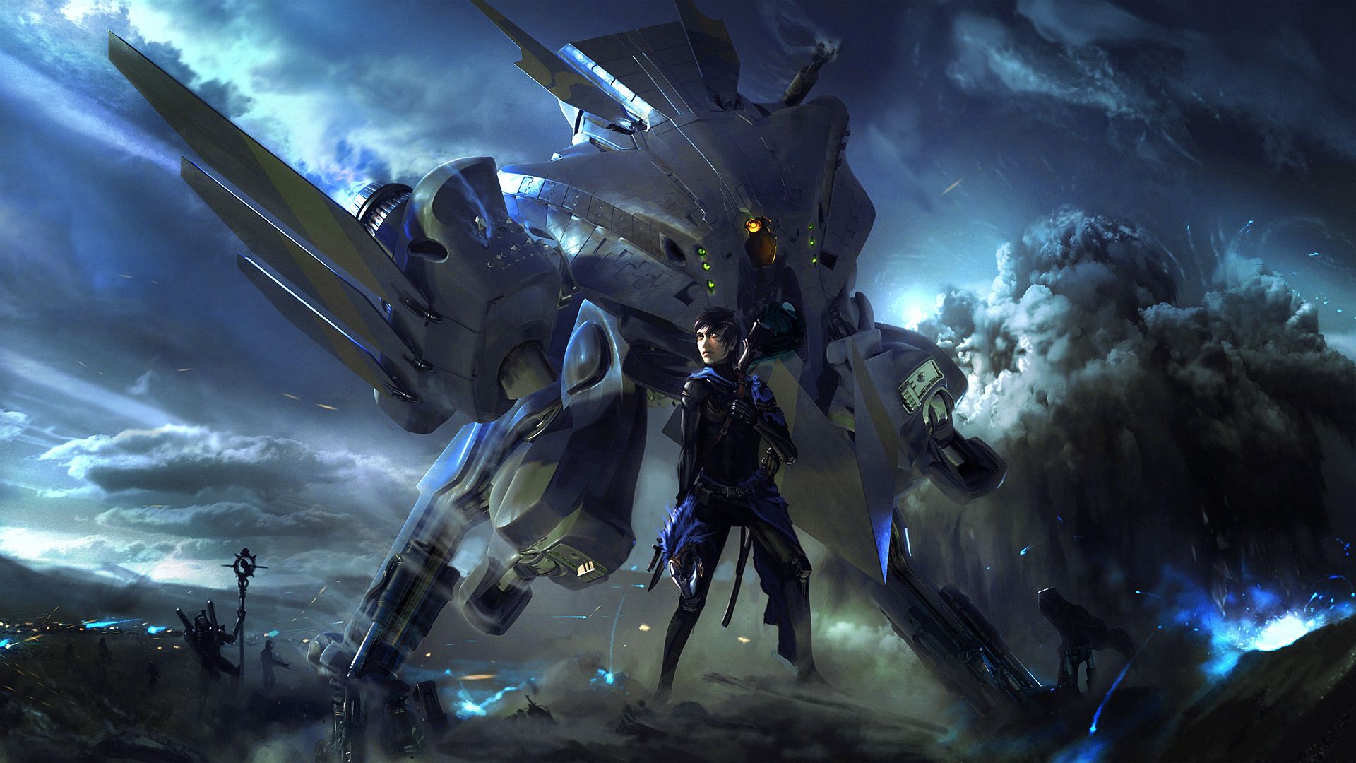 1920x1080 The Superb Sci Fi Art Of Wen Jr