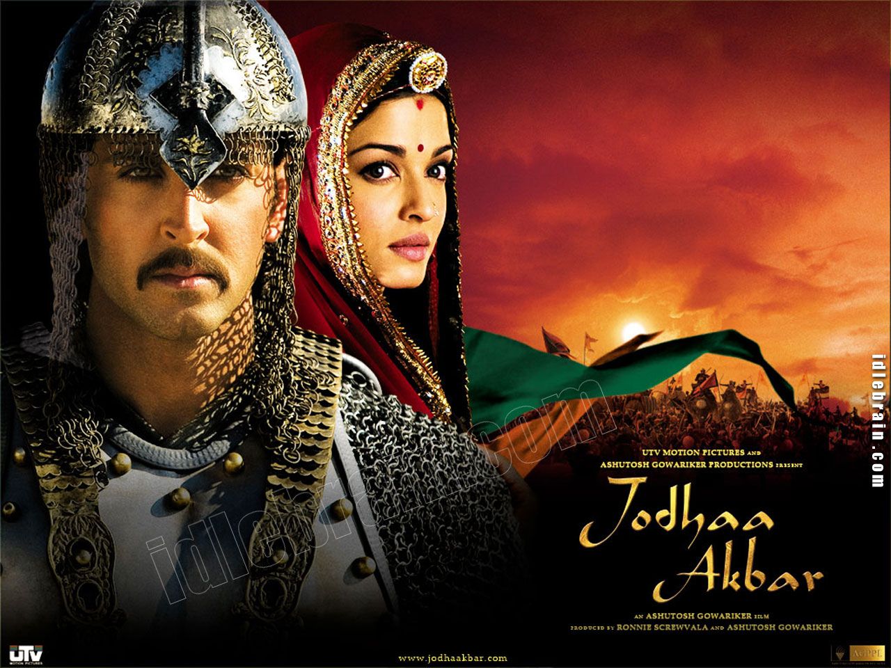 1280x960 Jodha Akbar film wallpaper cinema Roshan & Aishwarya Rao