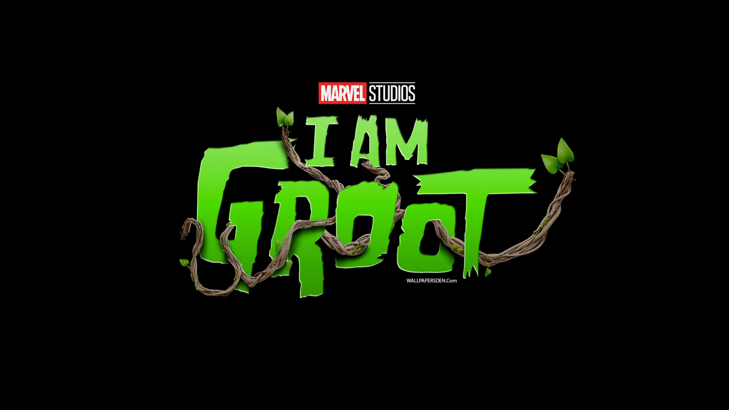 2560x1440 I Am Groot Disney Logo 1440P Resolution Wallpaper, HD TV Series 4K Wallpaper, Image, Photo and Background
