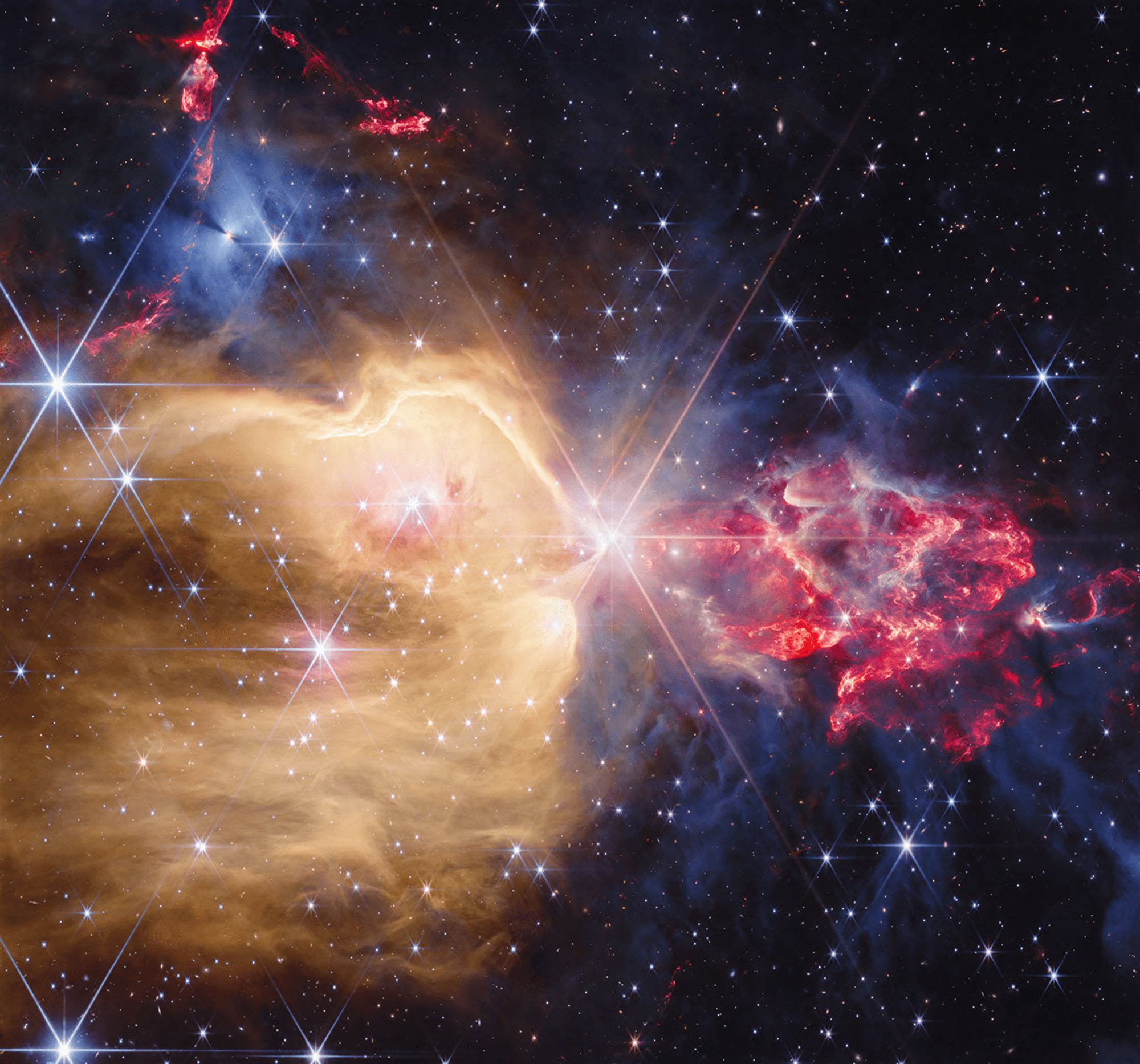 2000x1866 NGC 7129 (NIRCam Image)