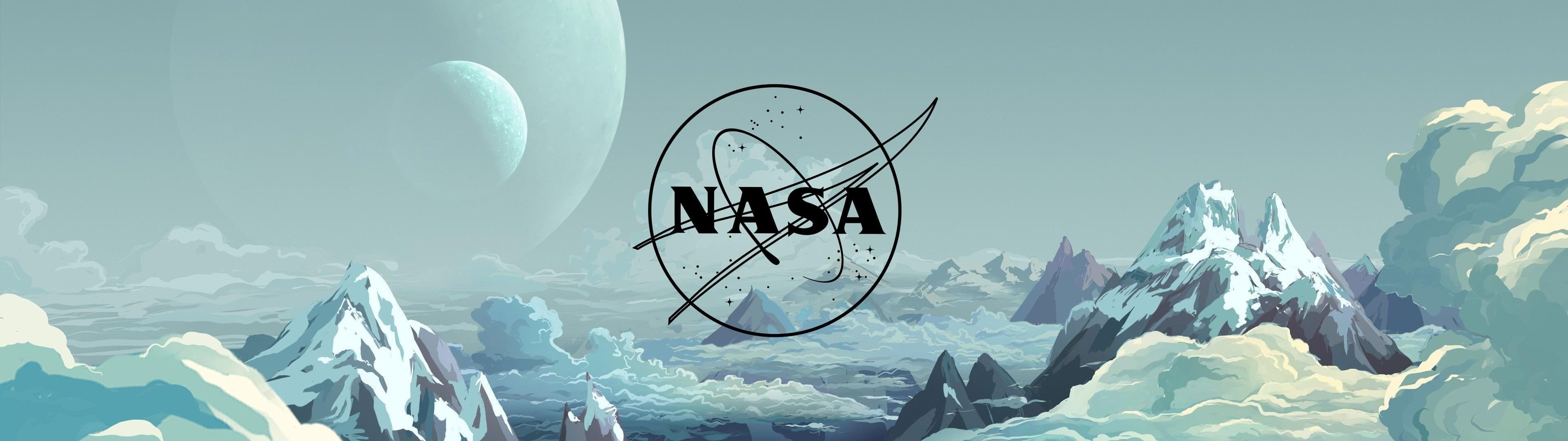 3840x1080 I added some NASA insignias to space wallpaper, thought some of you might like it!