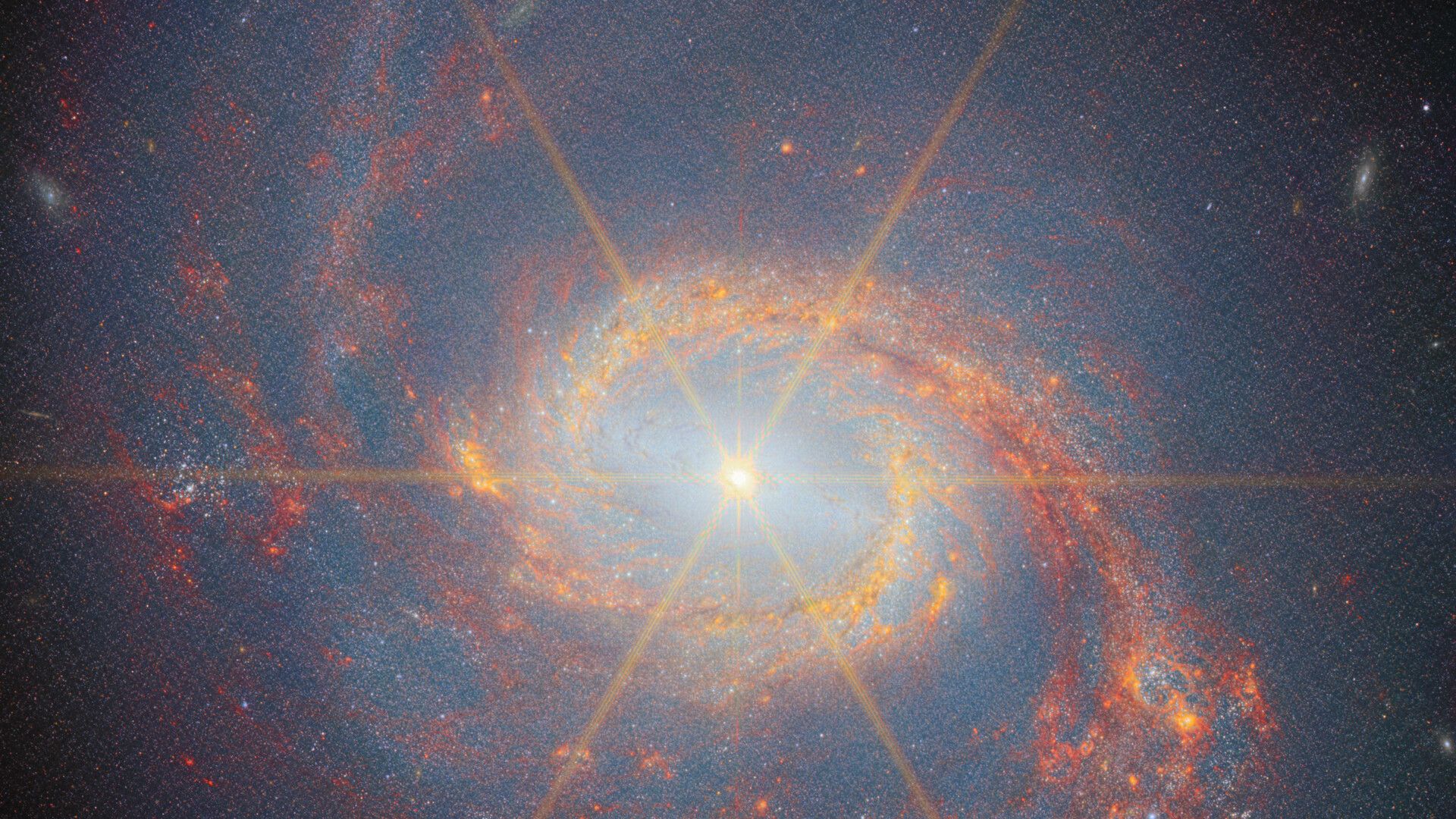 1920x1080 Messier 77 (NIRCam)
