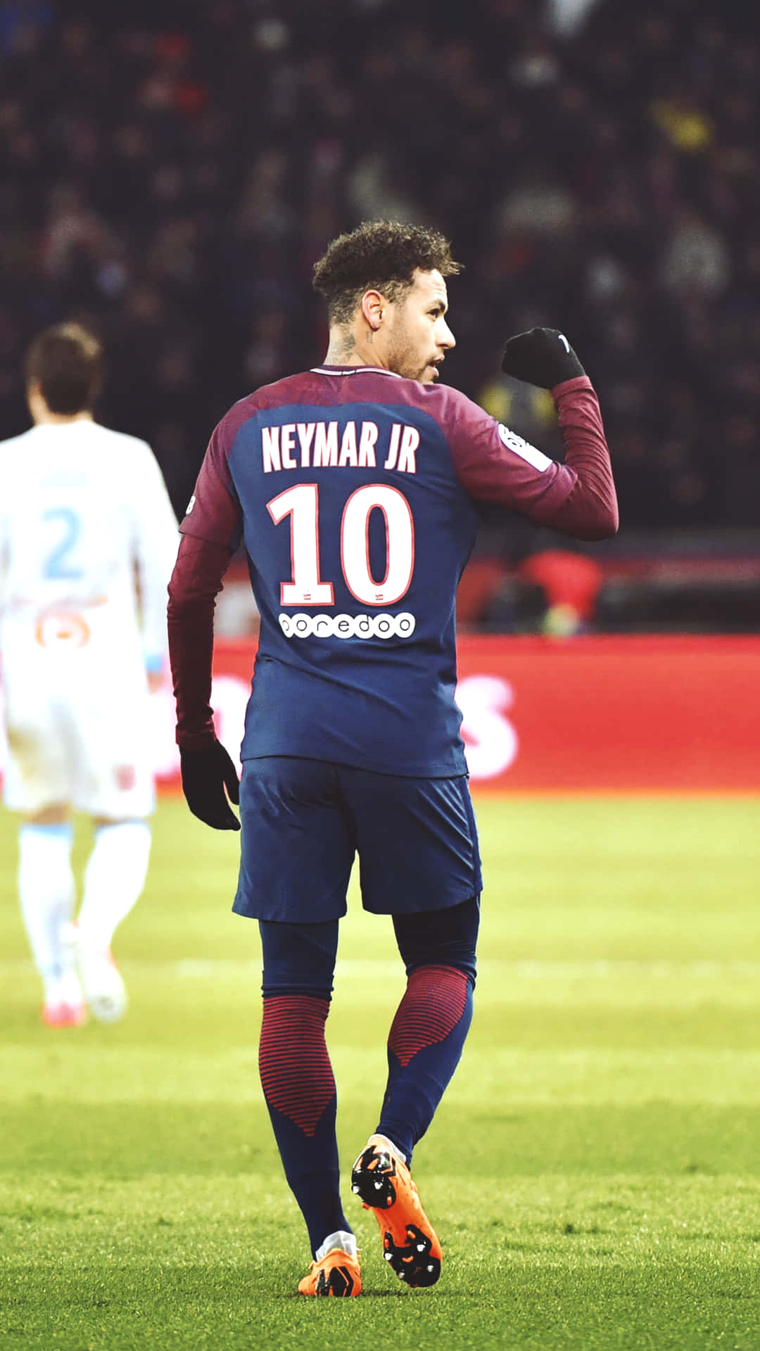 1080x1920 Download Neymar Back View iPhone Wallpaper