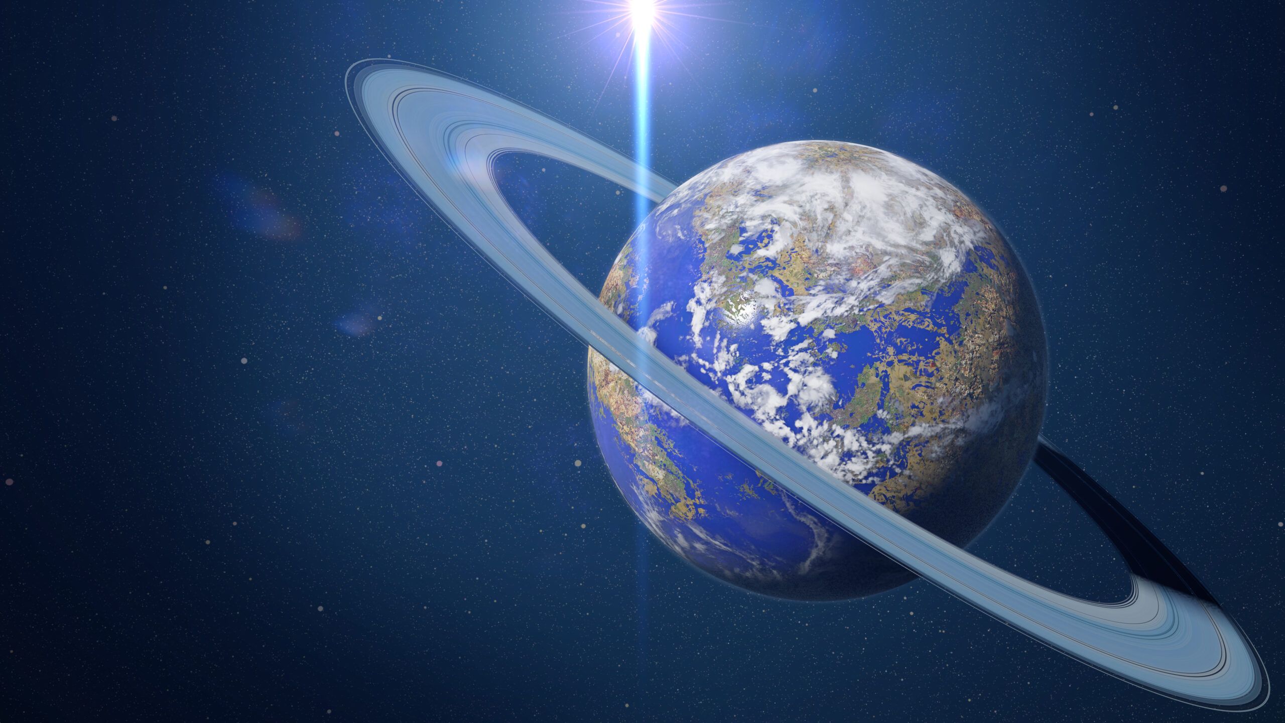 2560x1440 New Research Suggests Ancient Earth Had Rings Explorersweb