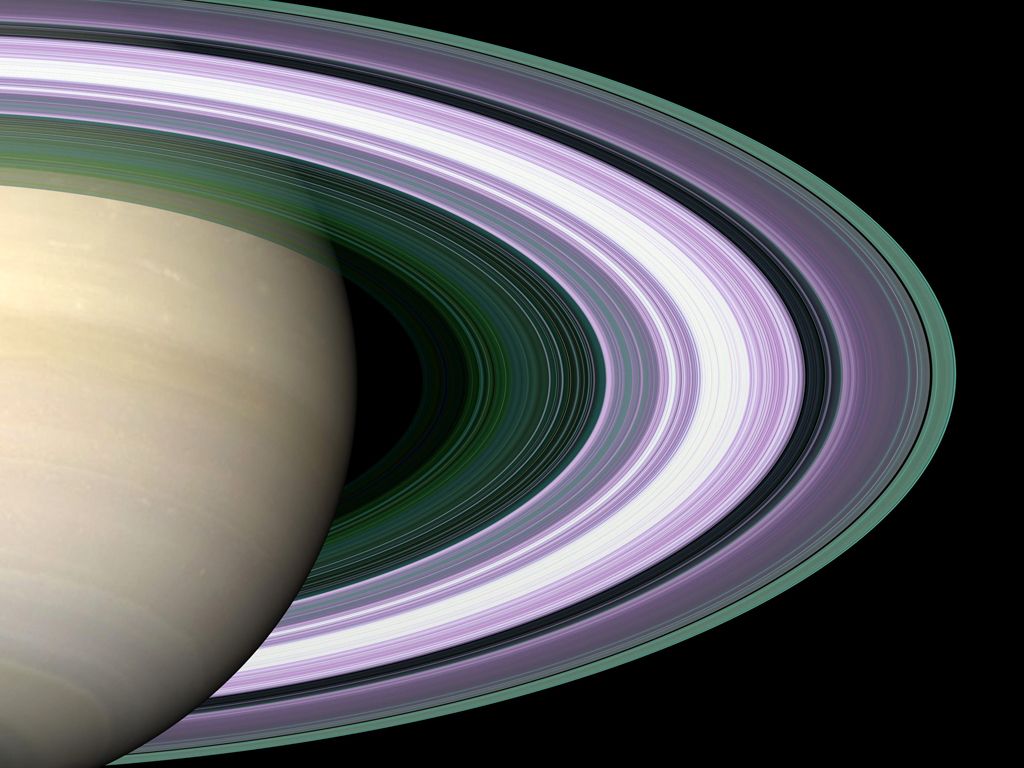 1024x768 What Created Saturn's Rings?