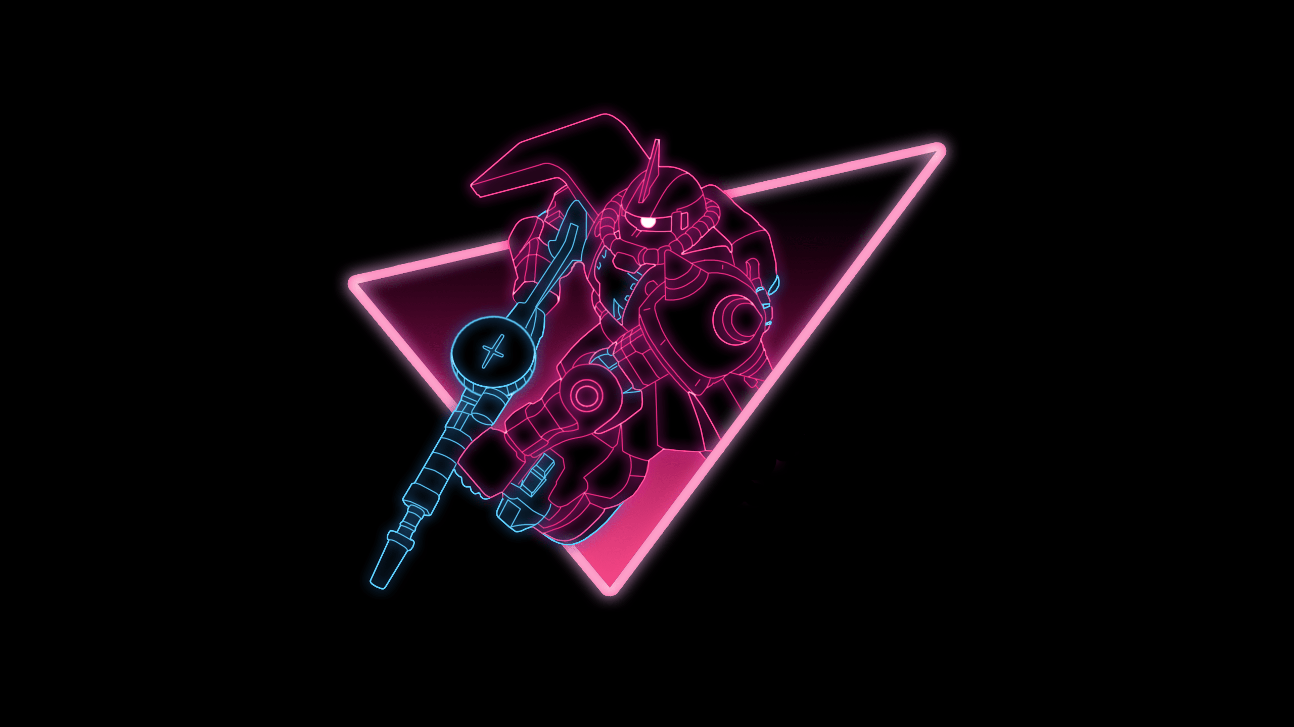 2560x1440 To accompany the RX- I have made a wallpaper of the Red Comet himself, any feedback is welcome