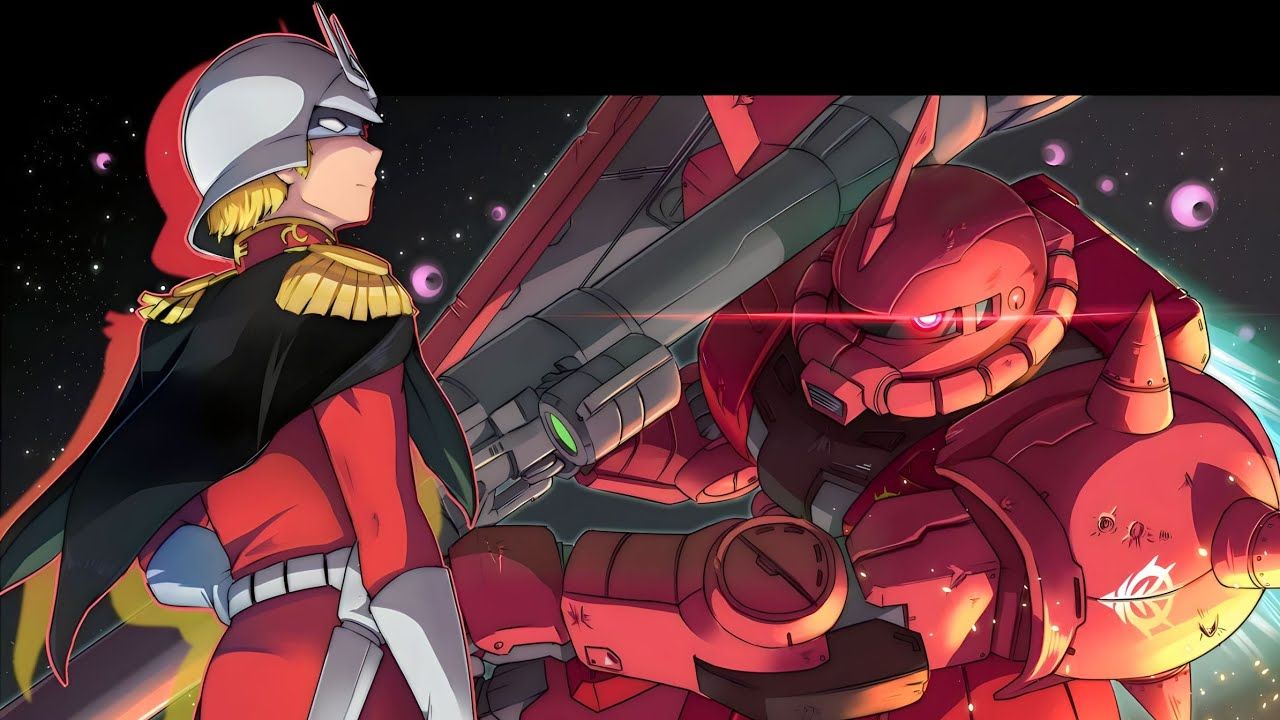 1280x720 MS 06S CHAR'S ZAKU II. ARMORED CORE VI FIRES OF RUBICON