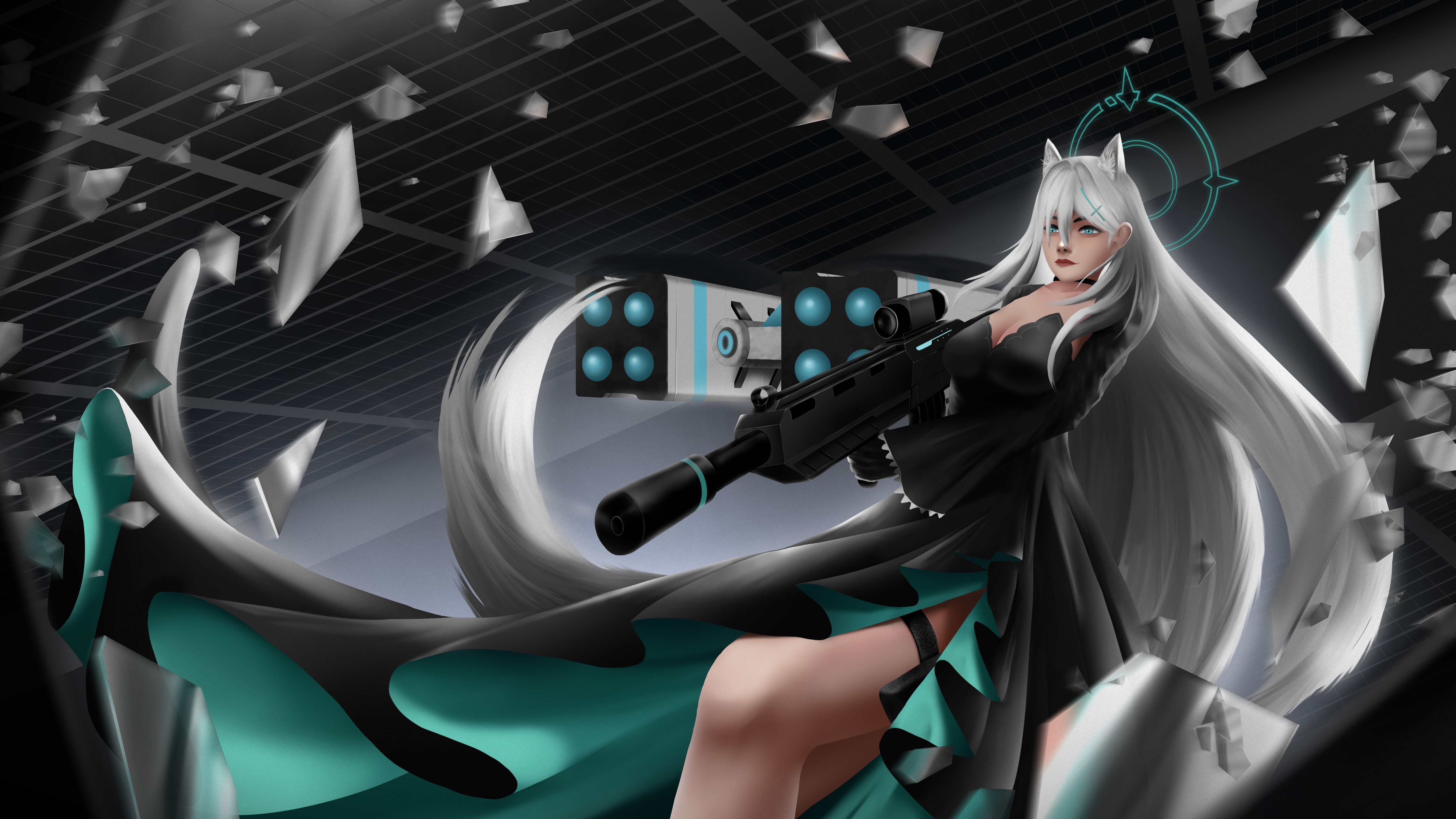 6000x3375 Sunaookami Shiroko Wallpaper, HD Games Wallpaper, 4k Wallpaper, Image, Background, Photos and Picture