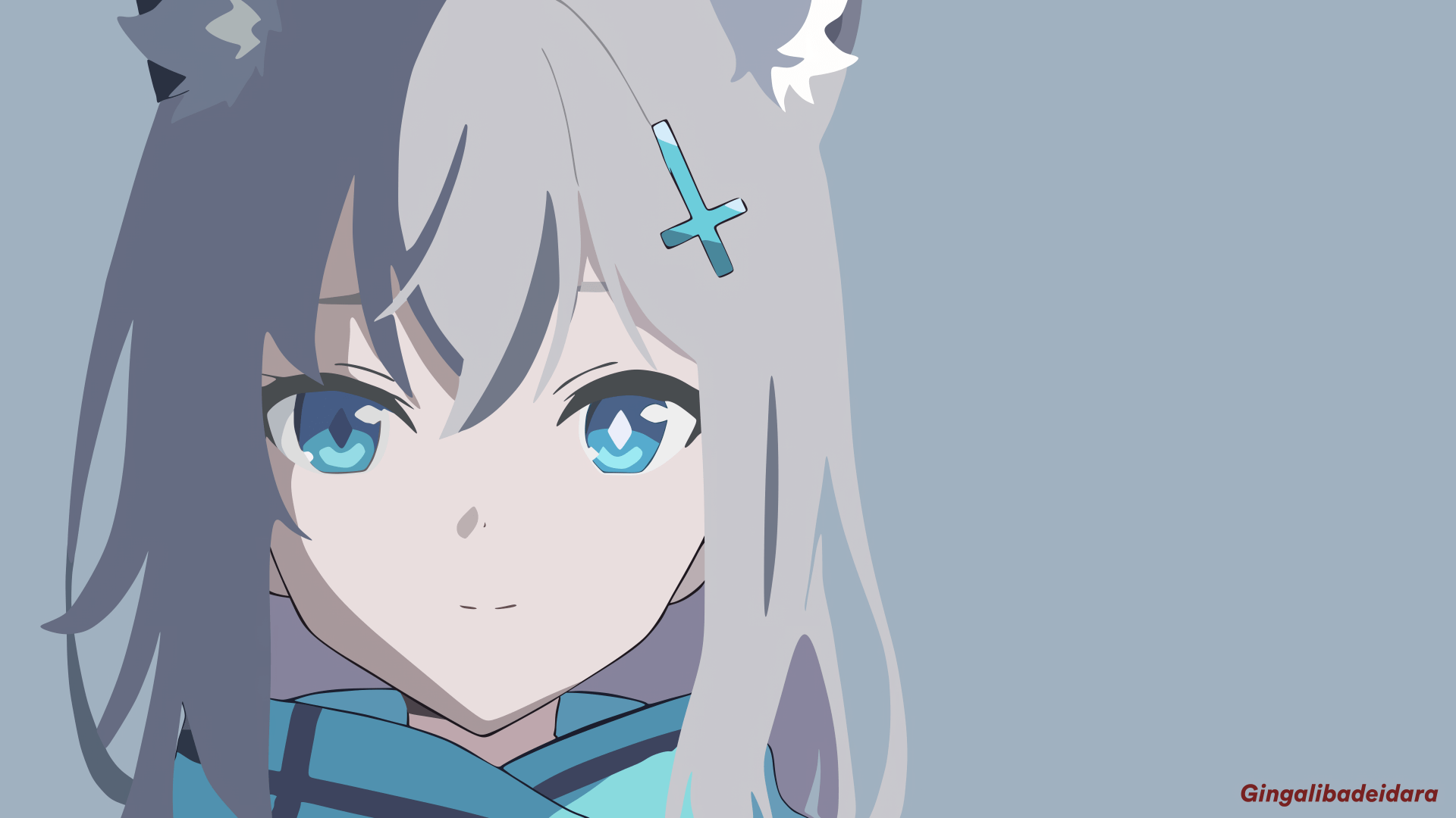 1920x1080 8K Ultra HD Shiroko Sunaookami Archive Anime Wallpaper