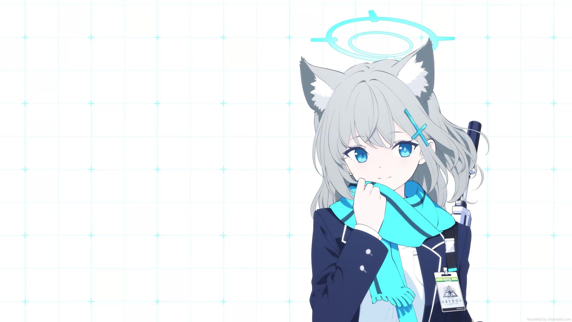 1920x1080 Sunaookami Shiroko Blue Archive Live Wallpaper
