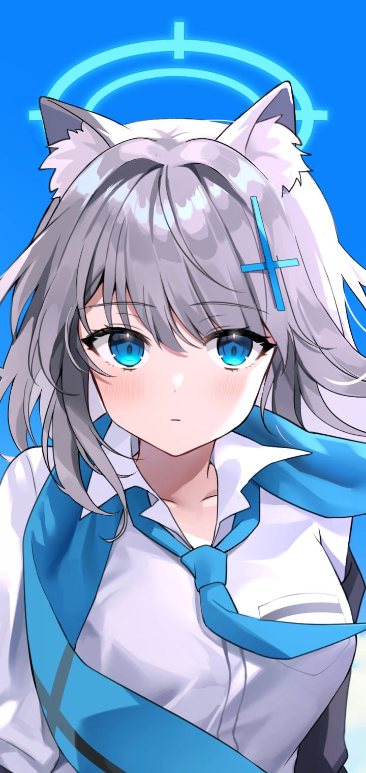 720x1520 Phone wallpaper: Sunaookami Shiroko, Blue Archive, Video Game 1425408