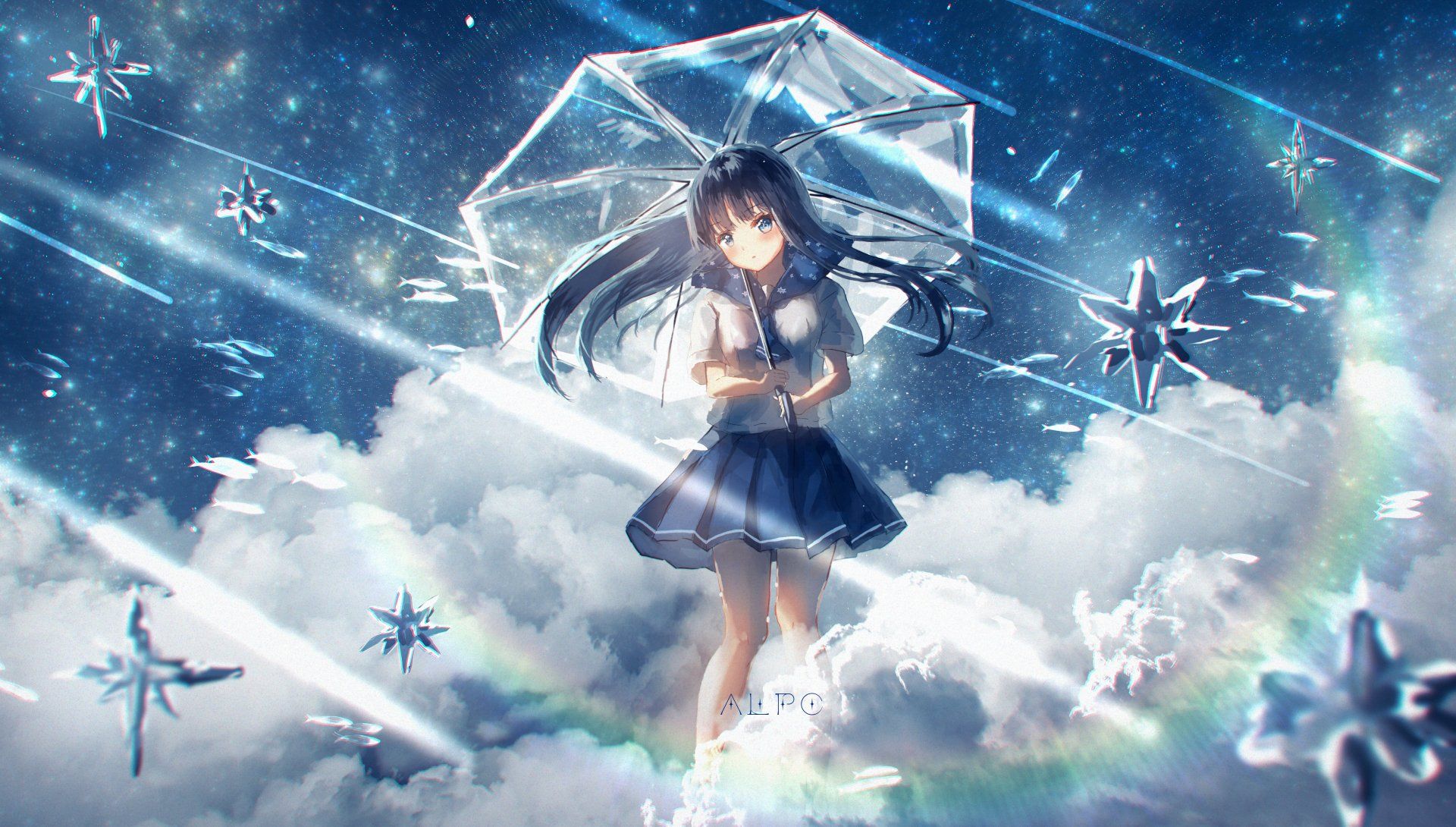 1920x1090 Skyward Umbrella