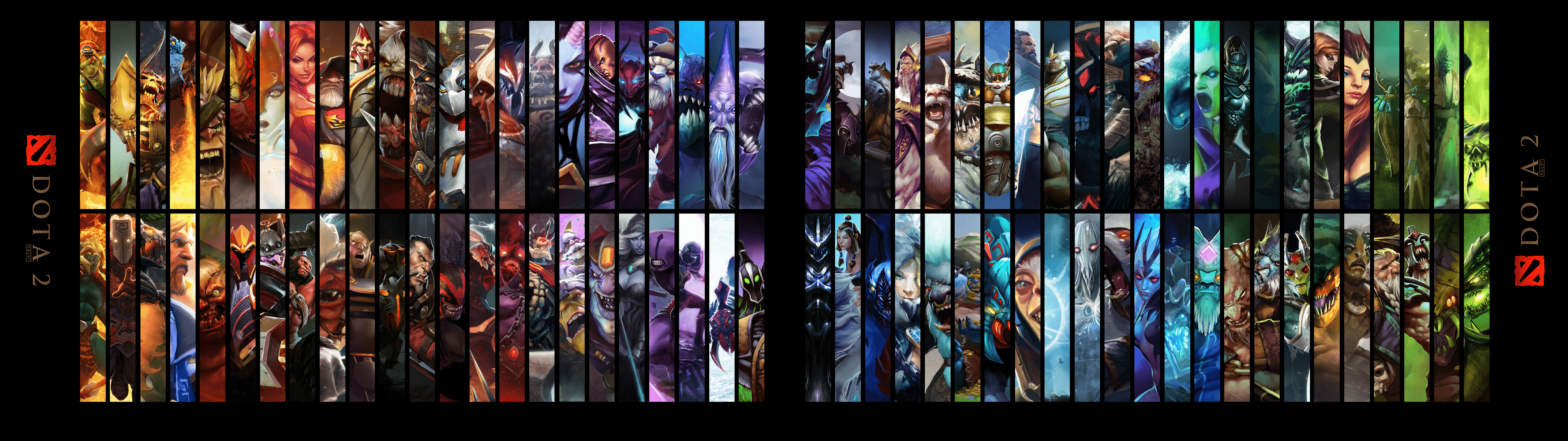 3840x1080 Free download Dota 2 Heroes Dual Monitors Wallpaper Dota 2 HD Wallpaper [3840x1080] for your Desktop, Mobile & Tablet. Explore Gaming Dual Monitor Wallpaper. Portal Wallpaper Dual Screen, Portal
