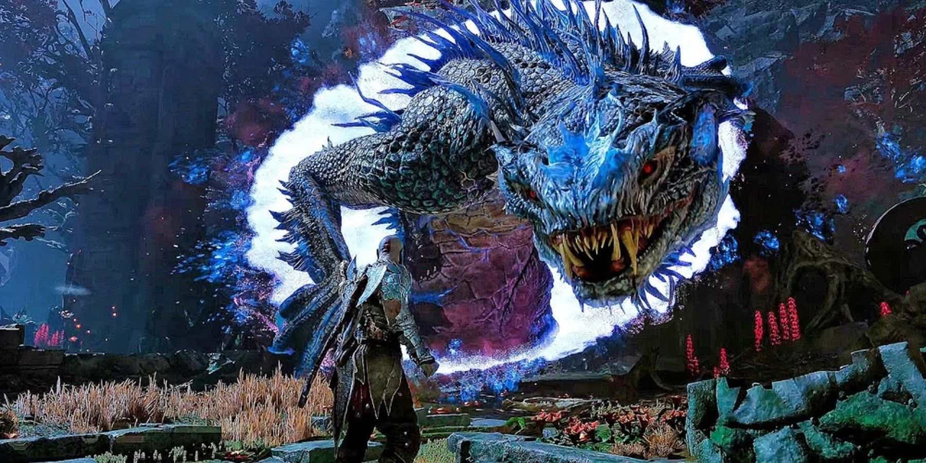 1800x900 God of War Ragarnok: Nidhogg's Mythology Explained