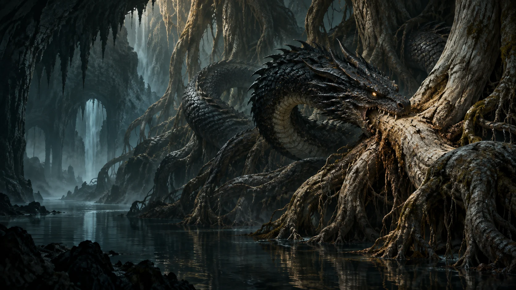 1672x941 Nidhogg: The Dragon of Yggdrasil in Norse Mythology