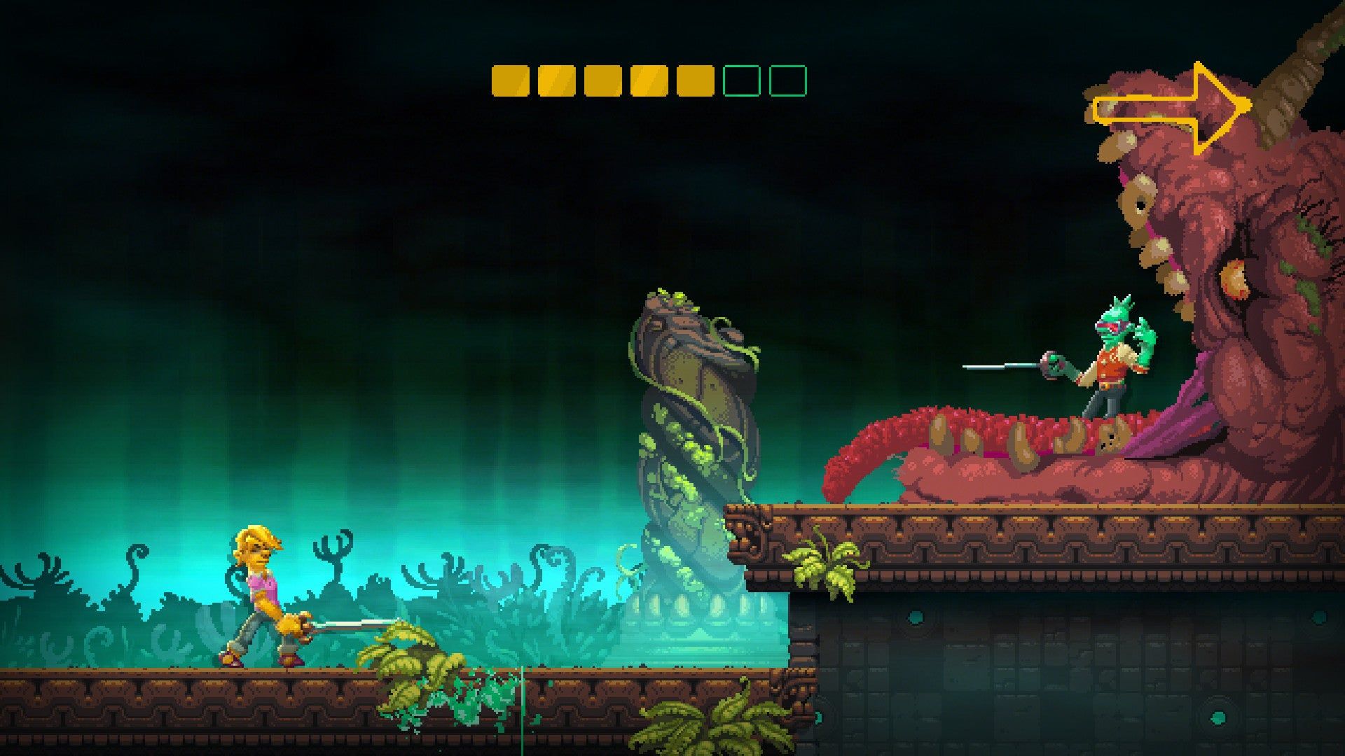 1920x1080 Nidhogg 2 teaches the concepts that underpin fighting games. Rock Paper Shotgun