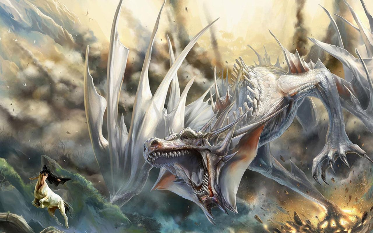 1280x800 Nidhogg（A character in the fantasy novel 'Dragon Raja' by Jiang Nan and its derivative works.）_Baiduwiki