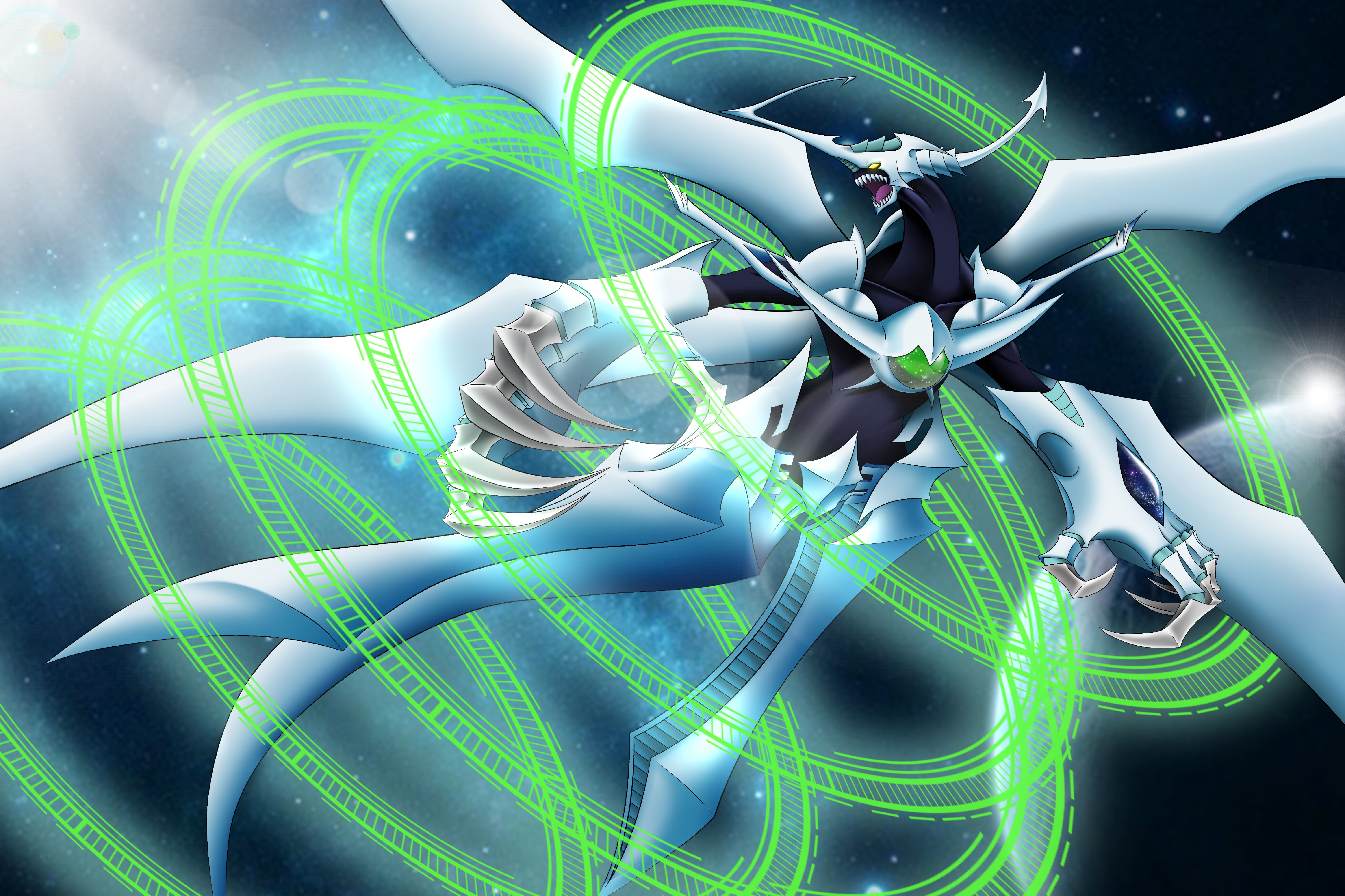 6000x4000 Shooting Quasar Dragon Gi Oh! 5D's Anime Image Board