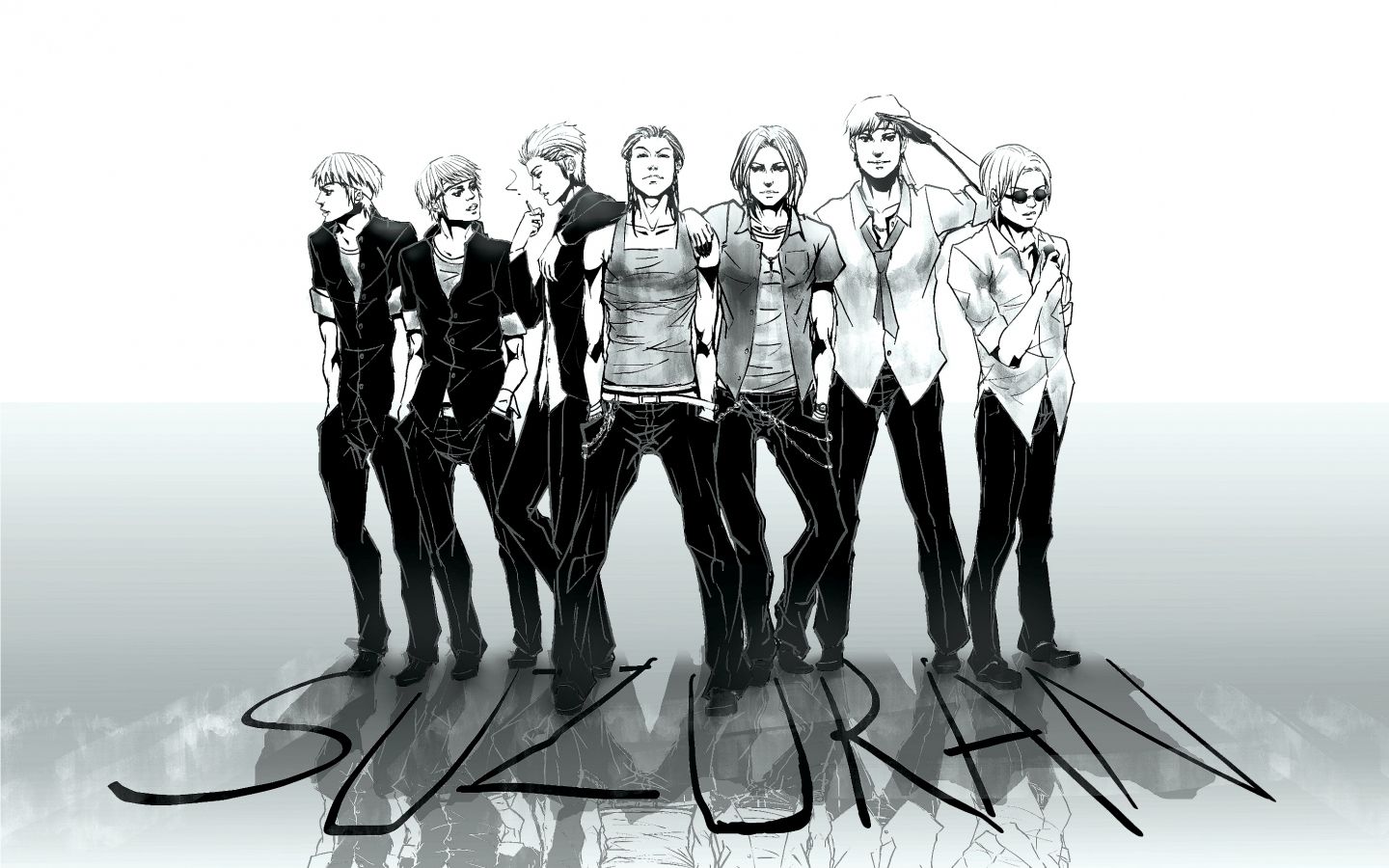 1440x900 Crows X Worst Wallpaper