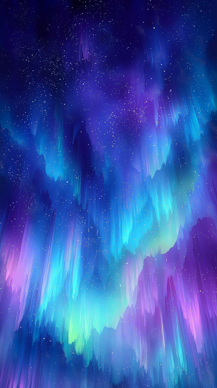 736x1313 Aurora in Space