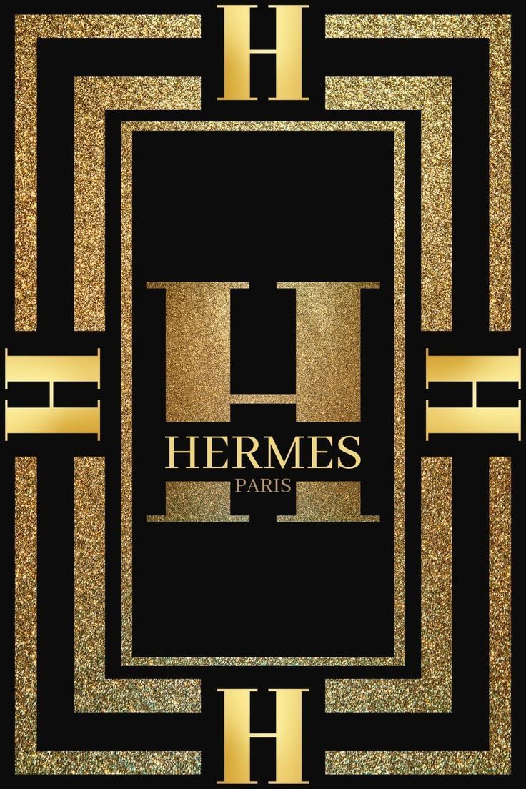 736x1104 Hermes Paris: A Captivating Logo Artwork. Fashion brand inspiration, Gold and black hermes logo, Hermes paris logo design
