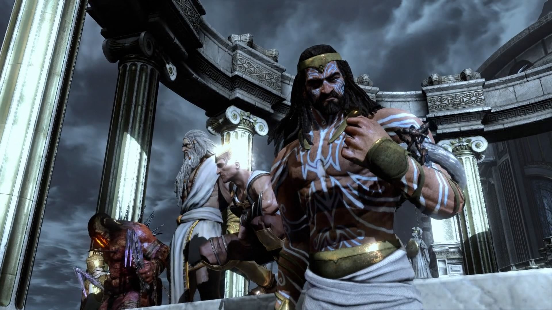 1920x1080 God of War 3 Remastered Compared to Original Game in New Video