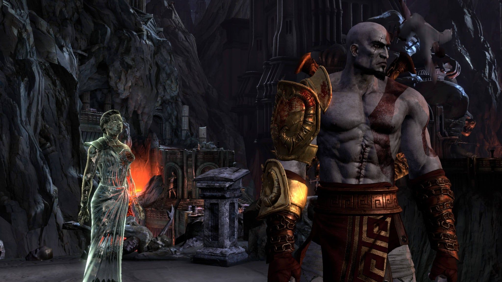 2048x1152 God of War III: Remastered. Rock Paper Shotgun