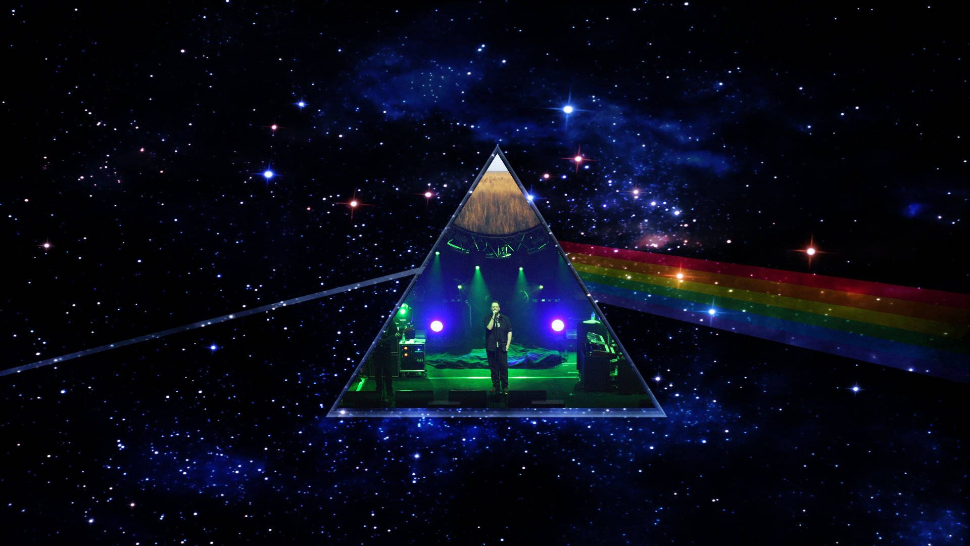 1920x1080 Download Pink Floyd Band In Prism Wallpaper