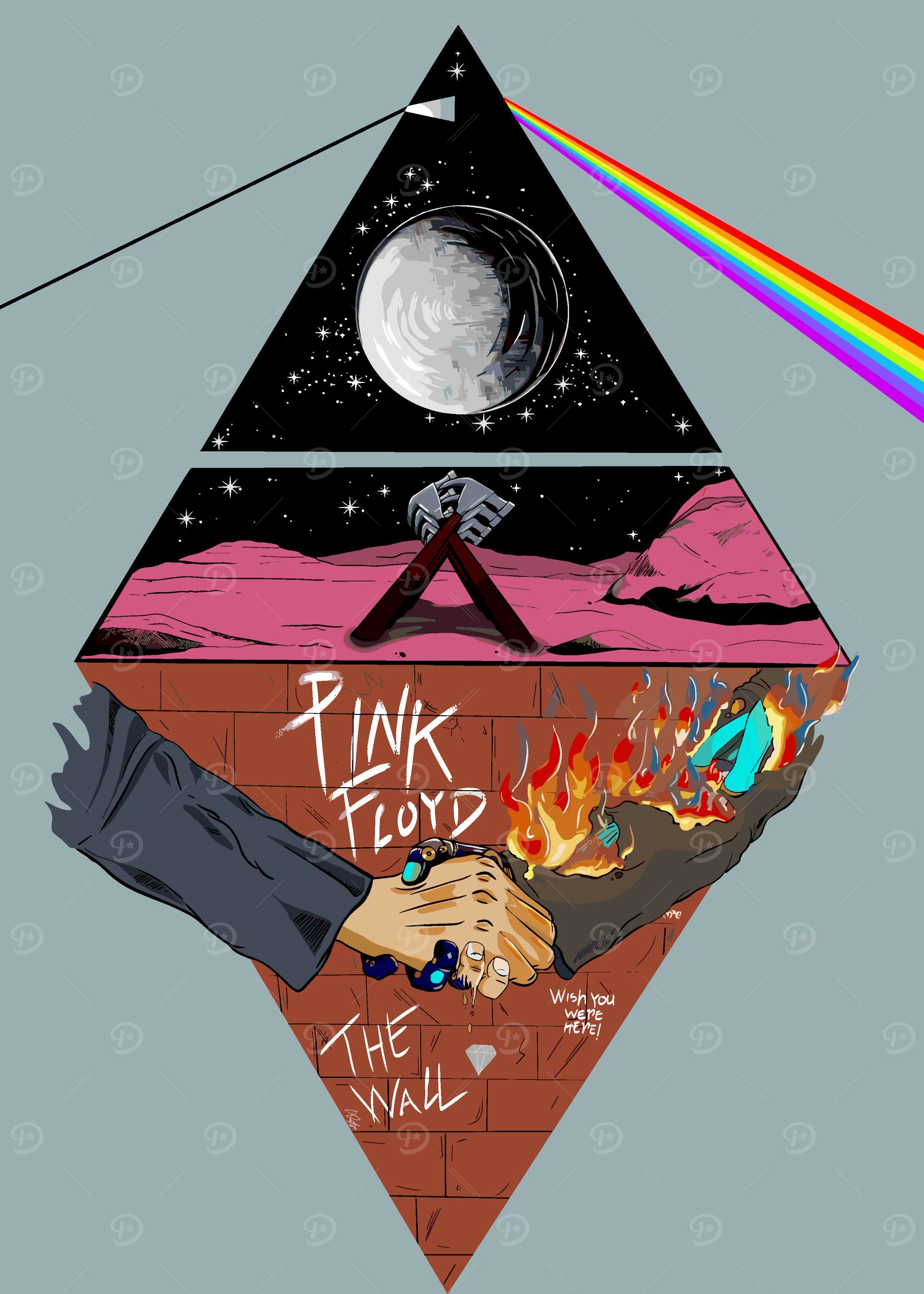 2057x2880 Pink Floyd Poster, Picture & Metal Print