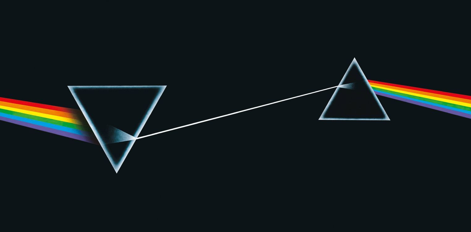 1523x750 Wallpaper The Dark Side of The Moon, Pink Floyd, Gatefold, lp Record, Album, Background Free Image