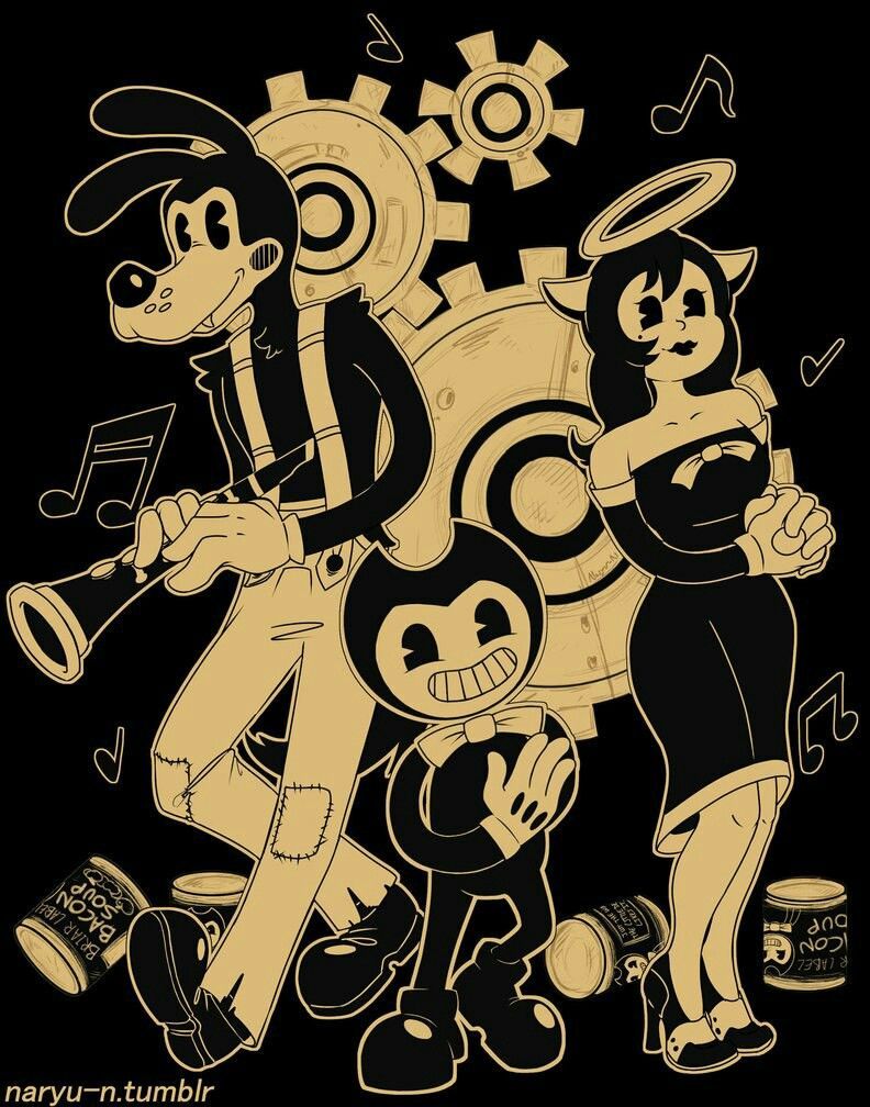 792x1008 Bendy And Boris Wallpaper