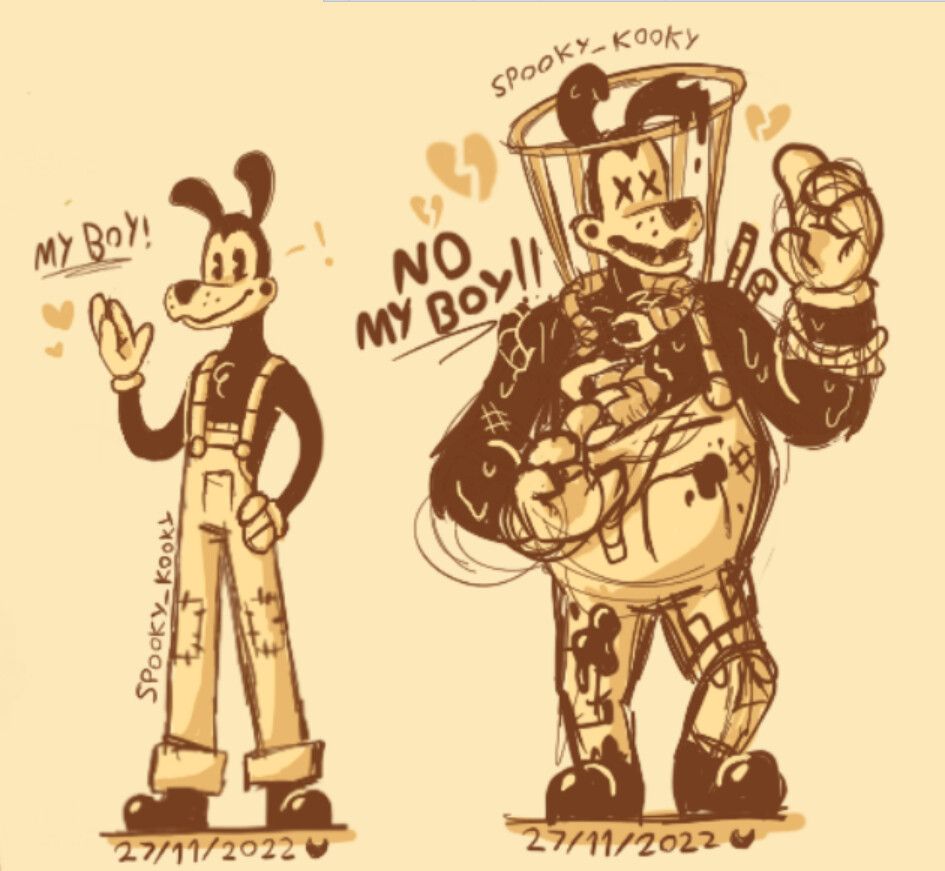 945x871 Boris & Brute Boris sketches
