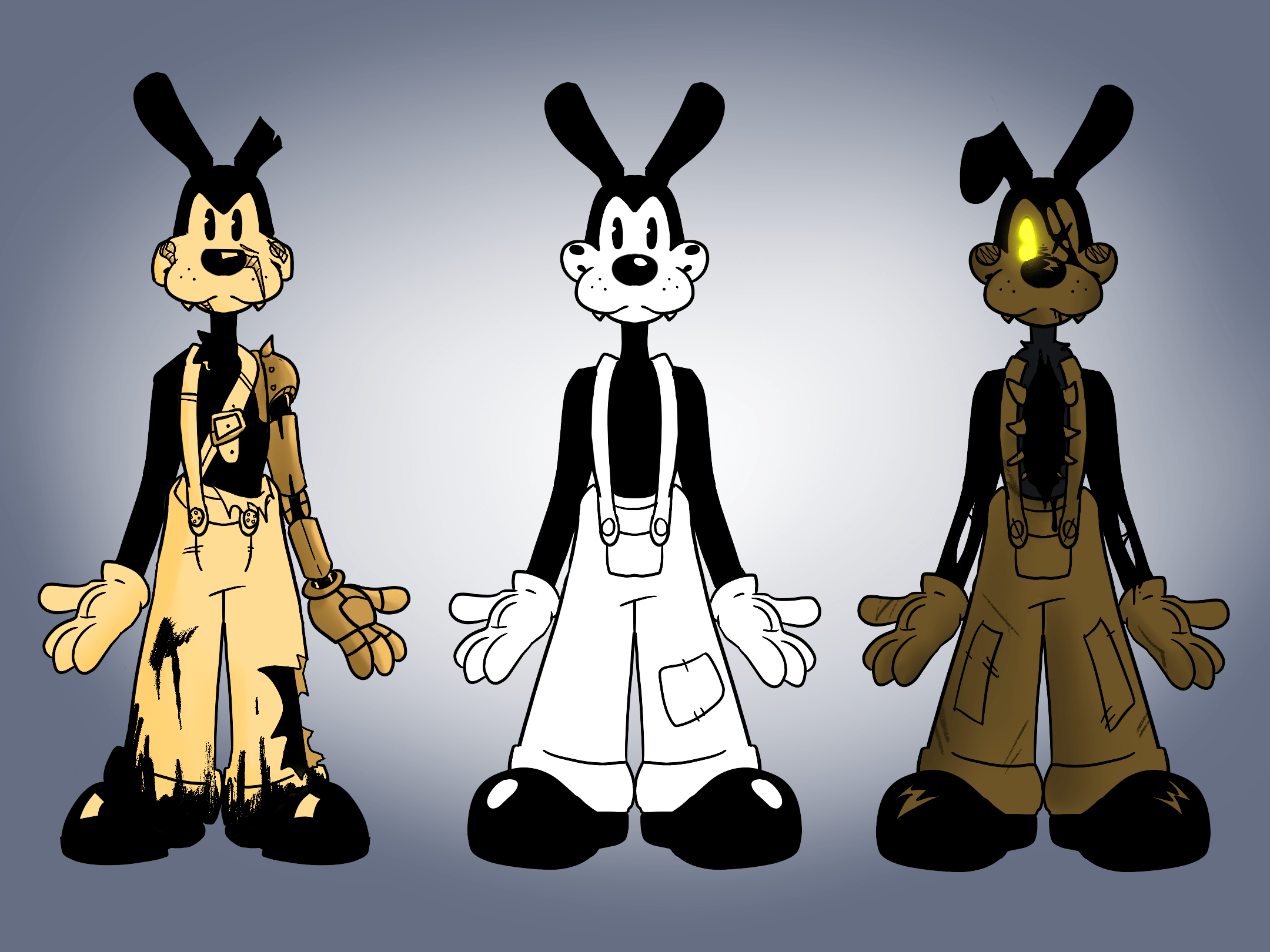 2160x1620 I FINALLY figured out how to draw Boris the way I wanted to, so I drew all three of them!! Including the one that not everyone knows about!!! Hopefully I didn't make