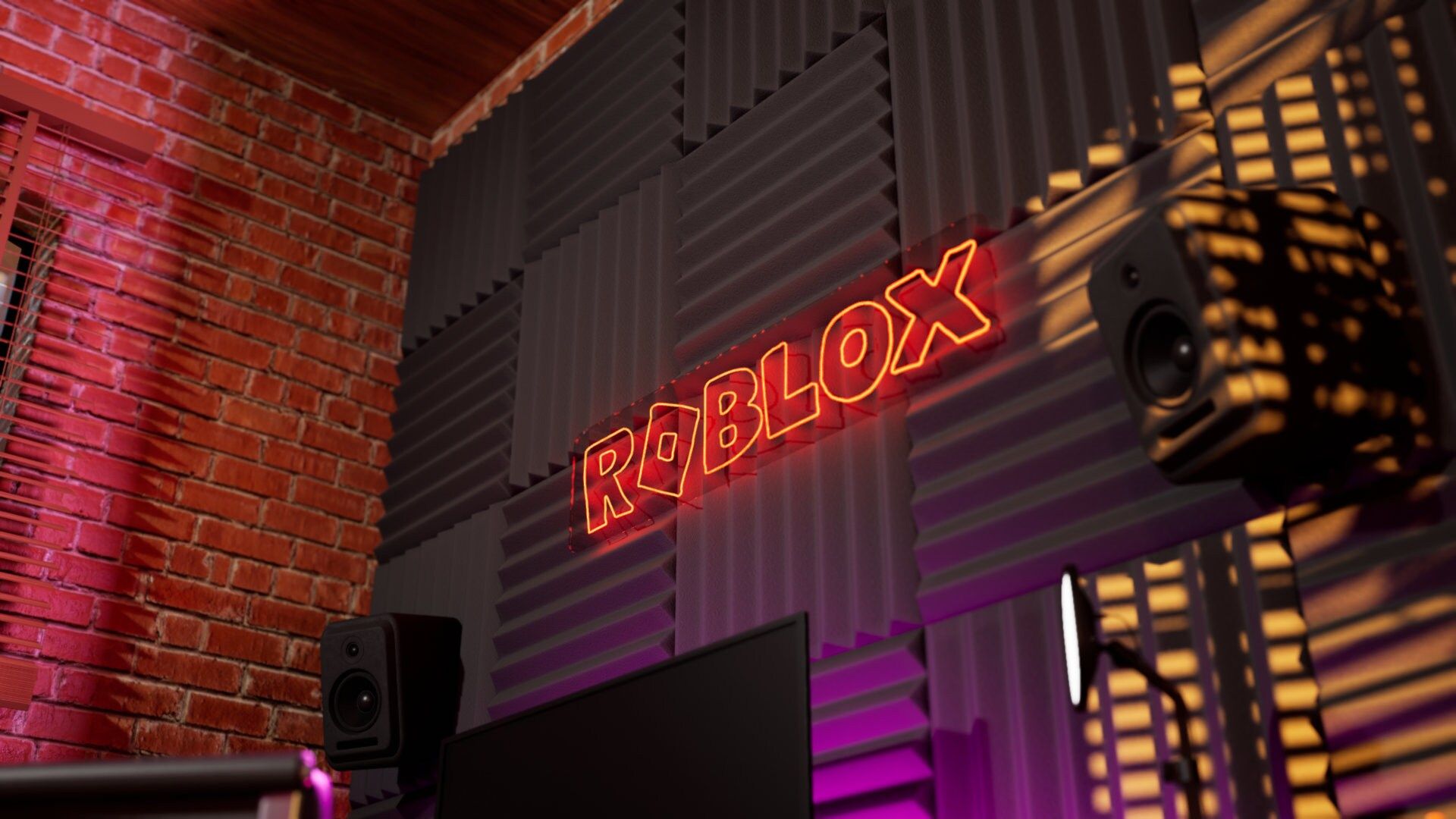 1920x1080 ROBLOX Logo LED Neon Sign, Kids Room Decor, Wall Hangings, Night Light
