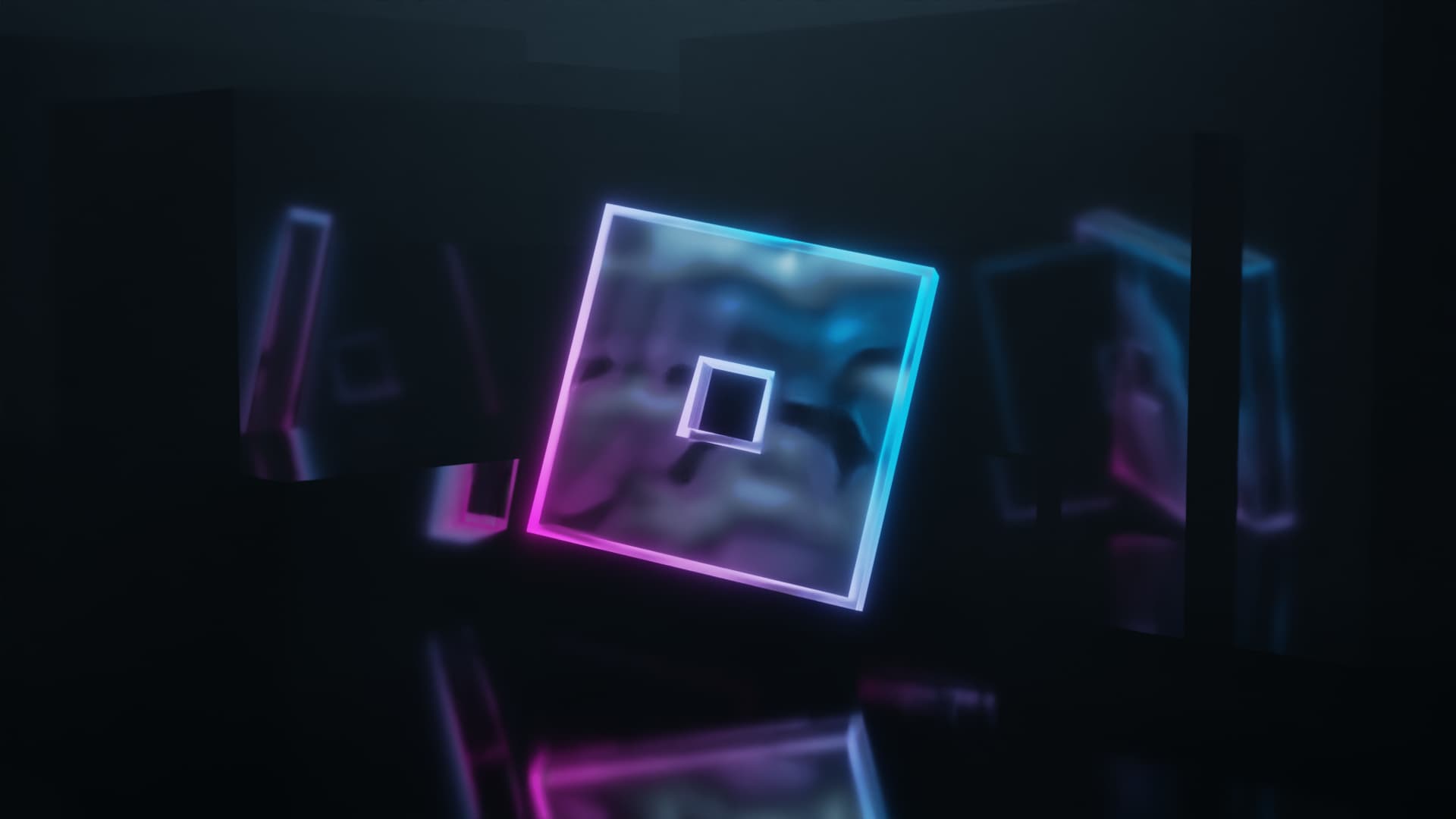 1920x1080 Rendered roblox logo out of pure boredom Feedback