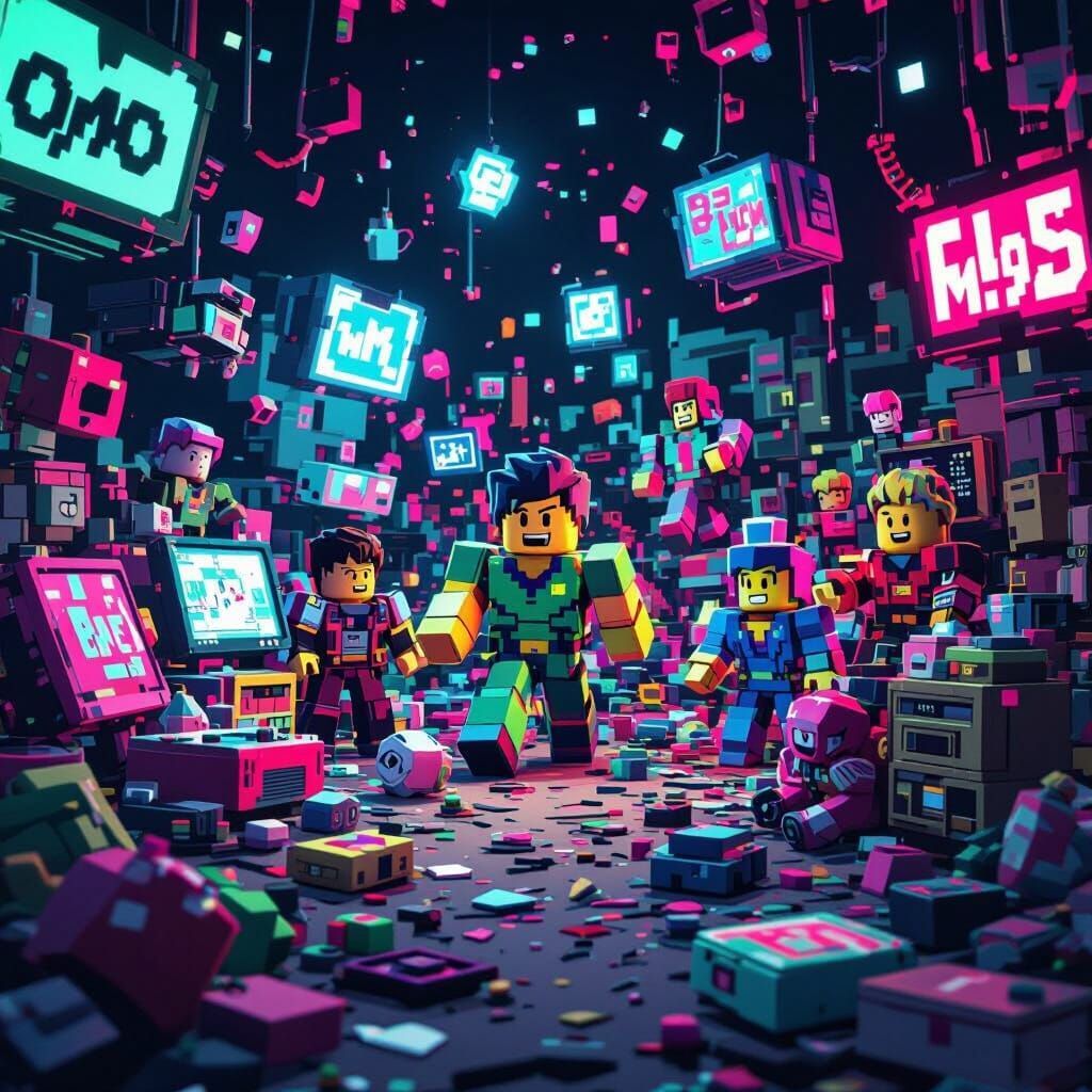 1024x1024 steal a brainrot the Roblox game Brainrot Still Lif