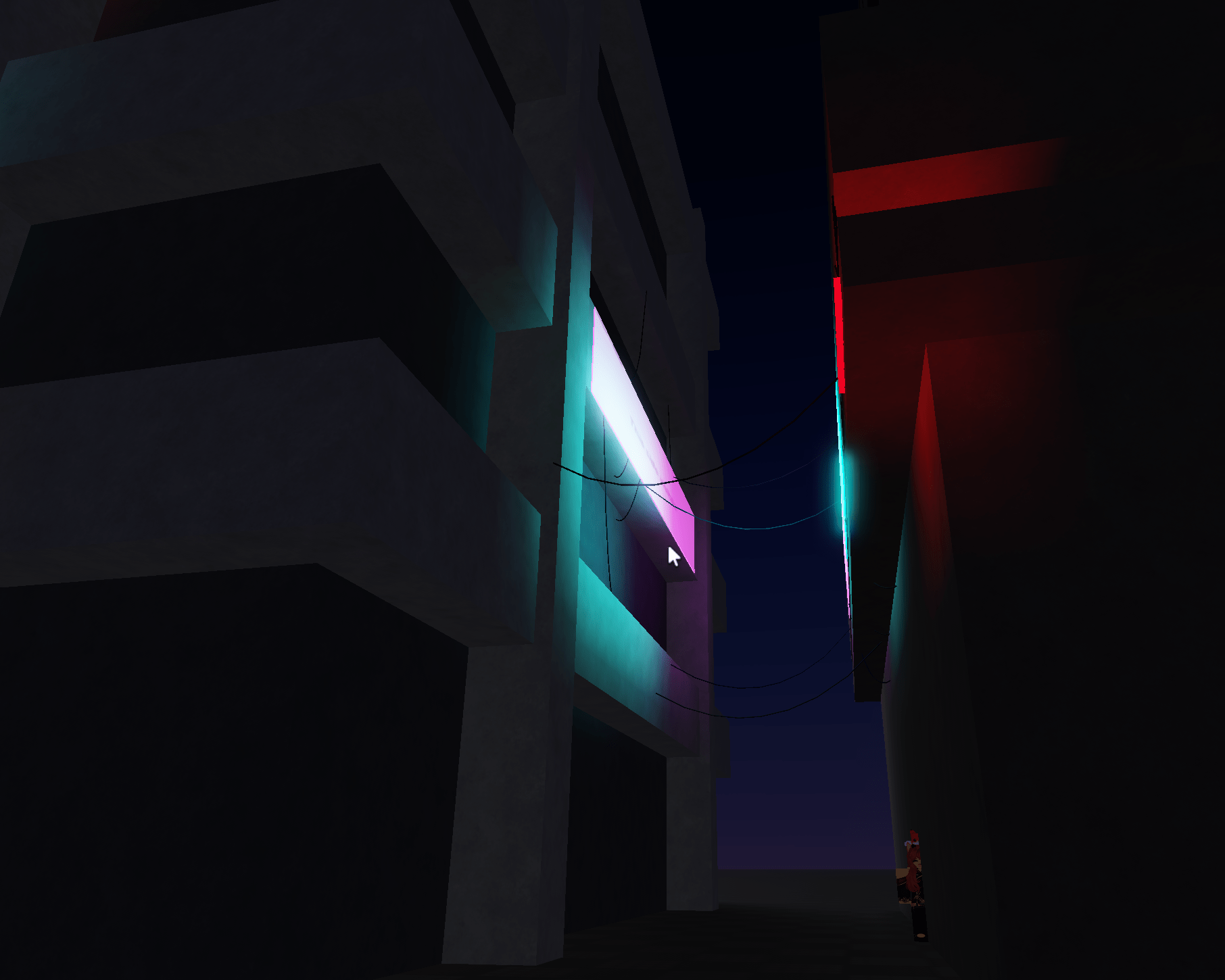 1812x1450 I am trying to use future lighting with neon and surface lights, yet when I go in the game it starts like image but goes to image 2 after a few