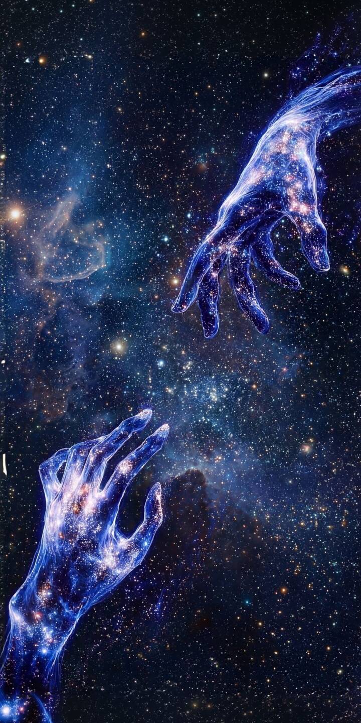 720x1440 Cosmic Hands Creation 4K Wallpaper 1080x1920 Wallpaper For Sony Xperia XA Sony Xperia X Z, Samsung Galaxy S4 S Samsung Galaxy J Samsung Galaxy A Meizu M5 M6 Note, Xiaomi Redmi Note 3