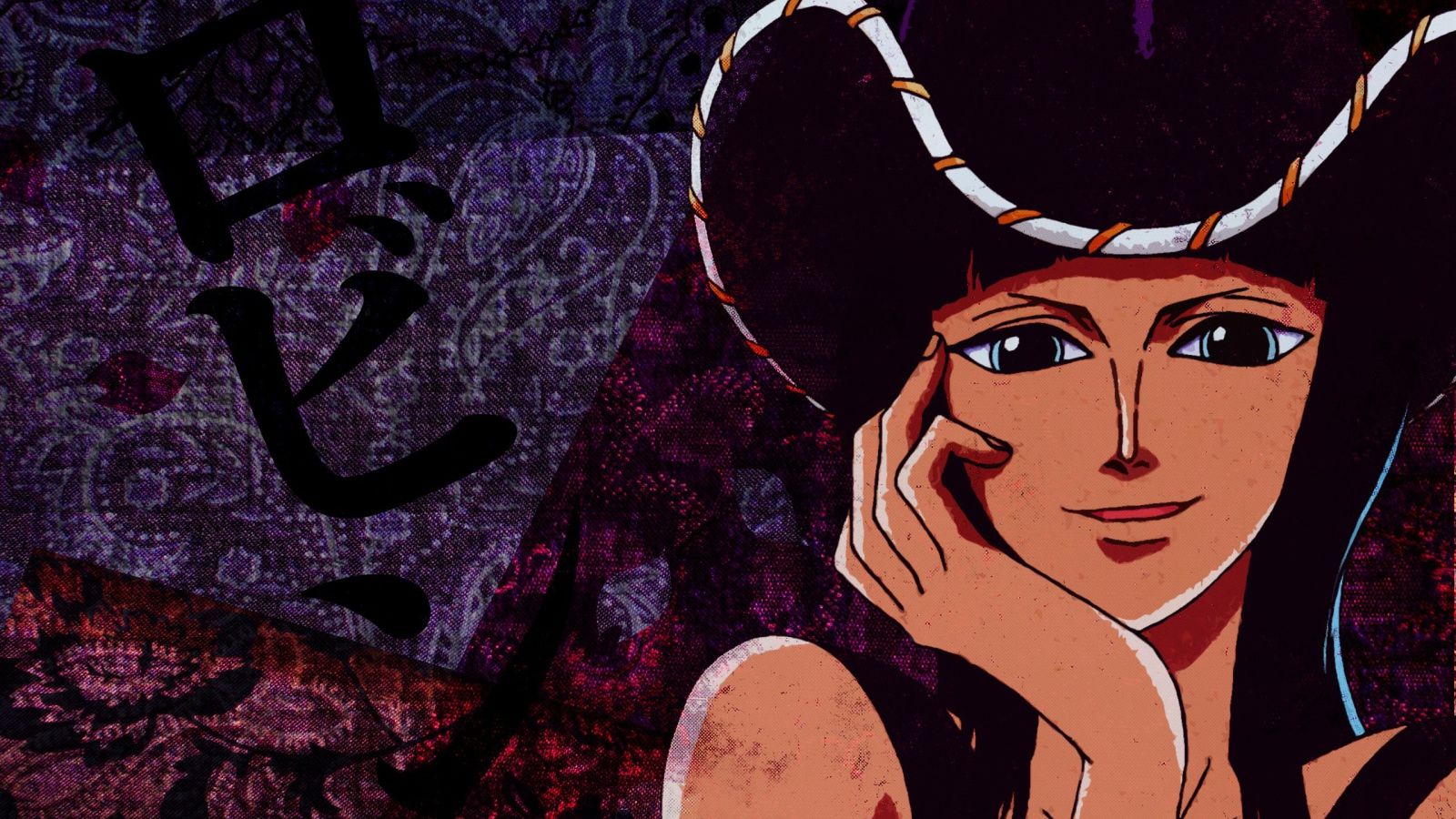 1600x900 Sad Nico Robin hat, anime Snatch Desktop wallpaper 1600x900