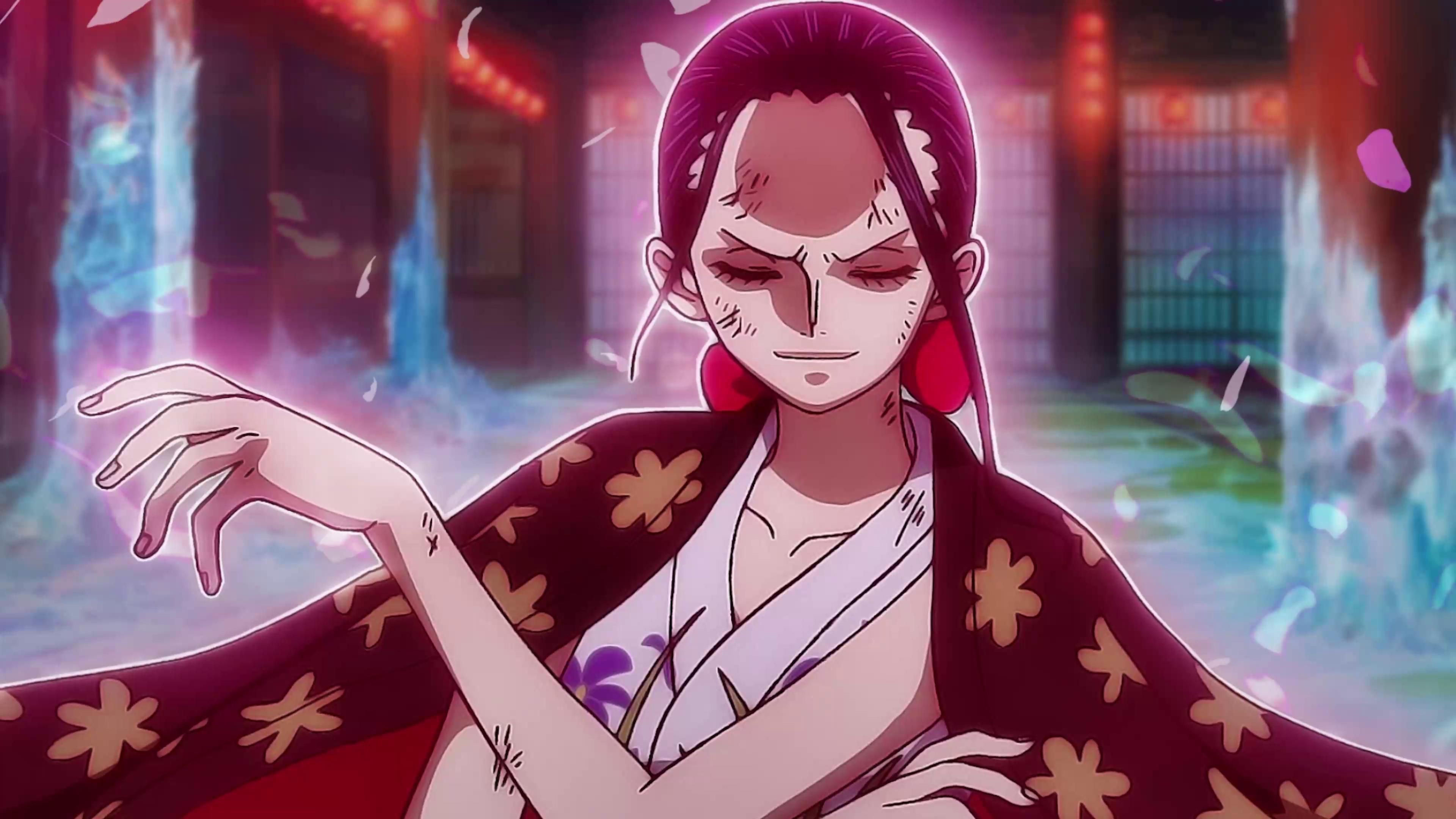 3840x2160 Nico Robin Pirate Hunter Live Wallpaper