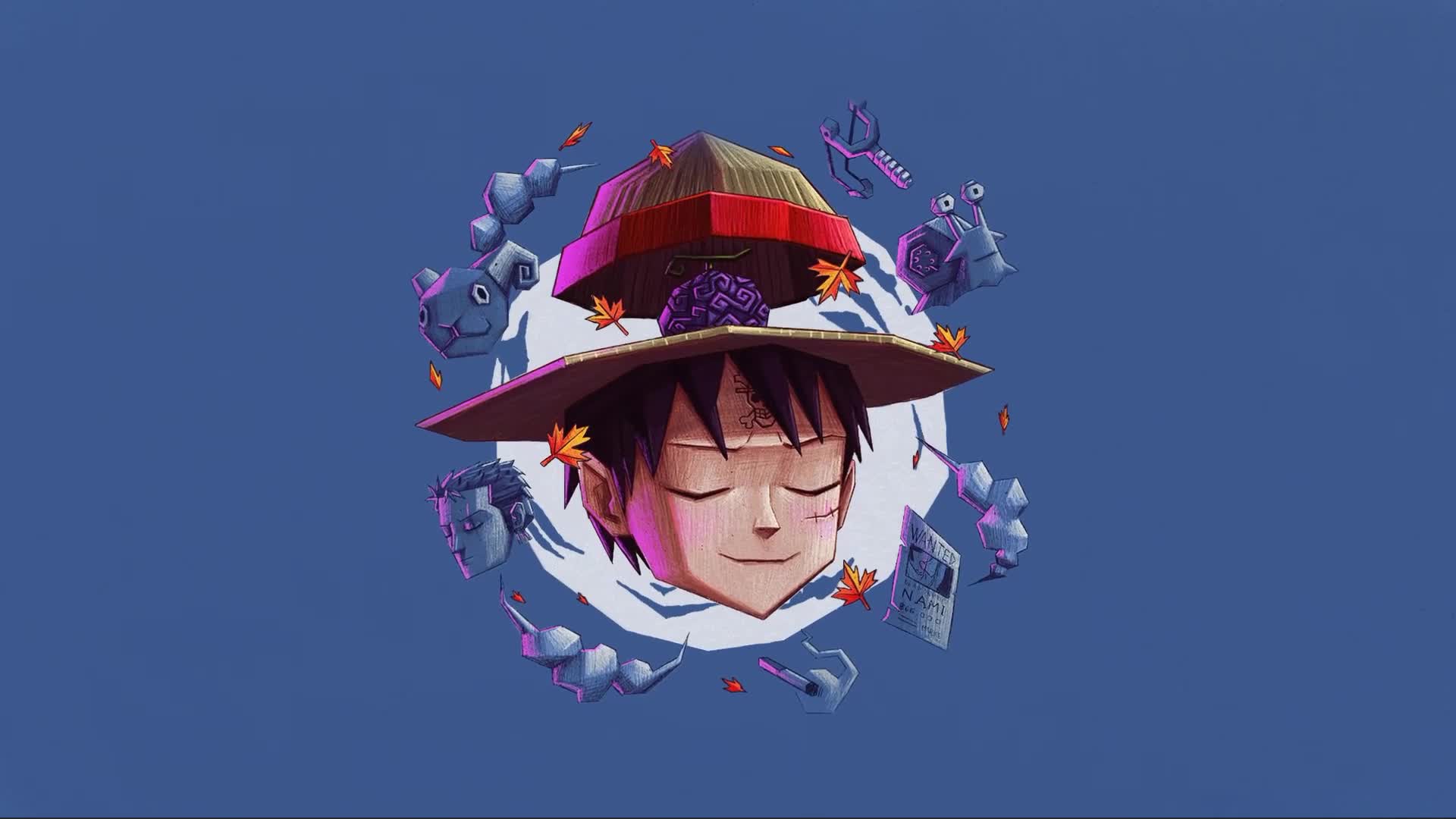 1920x1080 One Piece Nico Robin Live Wallpaper