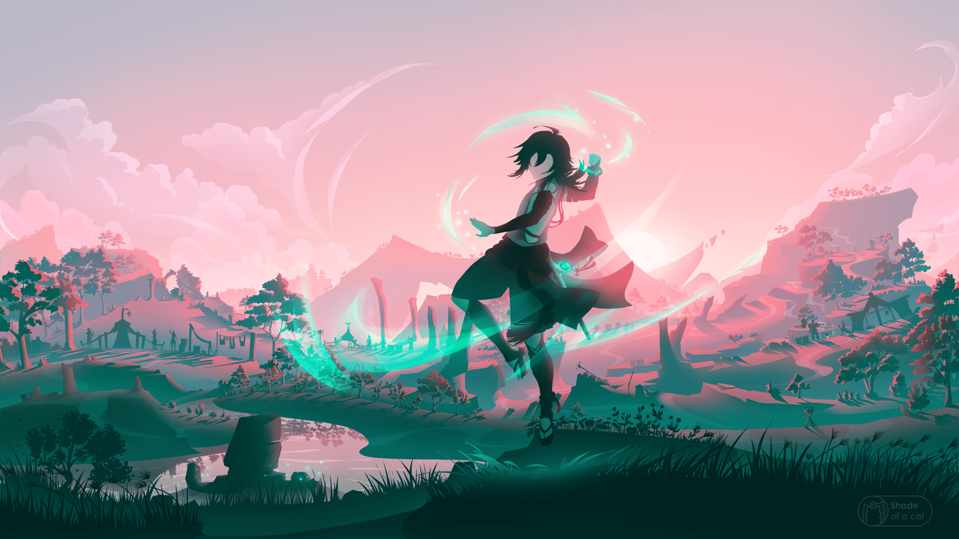 1920x1080 Heizou wallpaper Genshin Impact