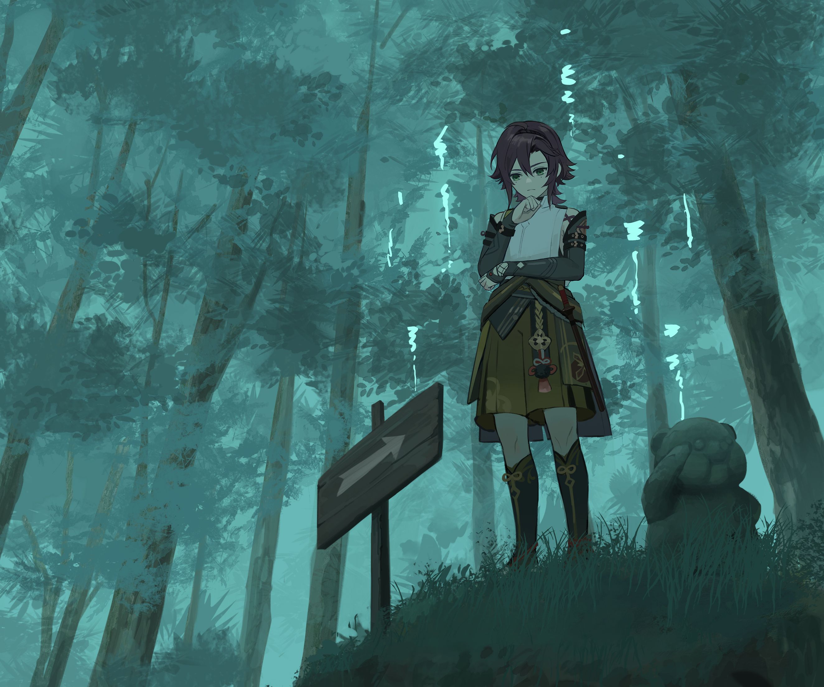 2648x2207 Shikanoin Heizou Wallpaper and Background: Free HD Download